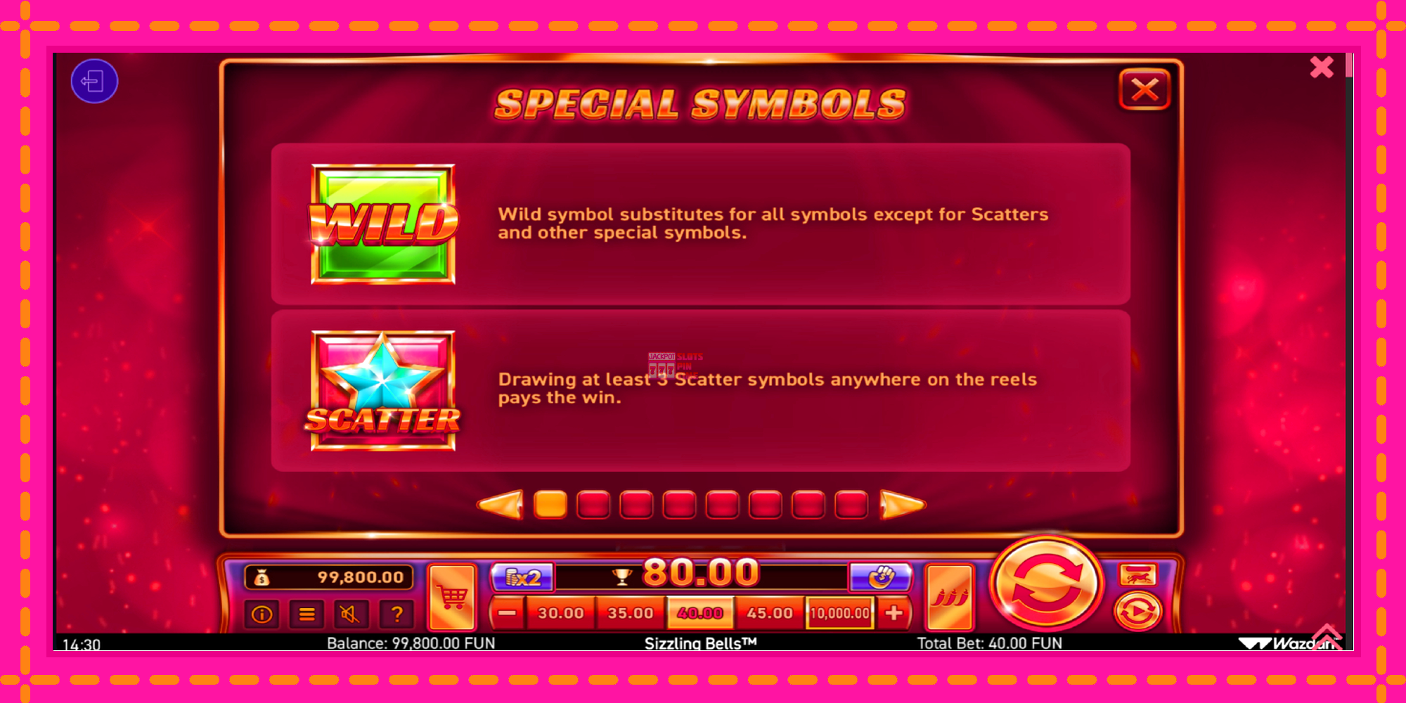 Slot machine Sizzling Bells gratuitamente, immagine 5