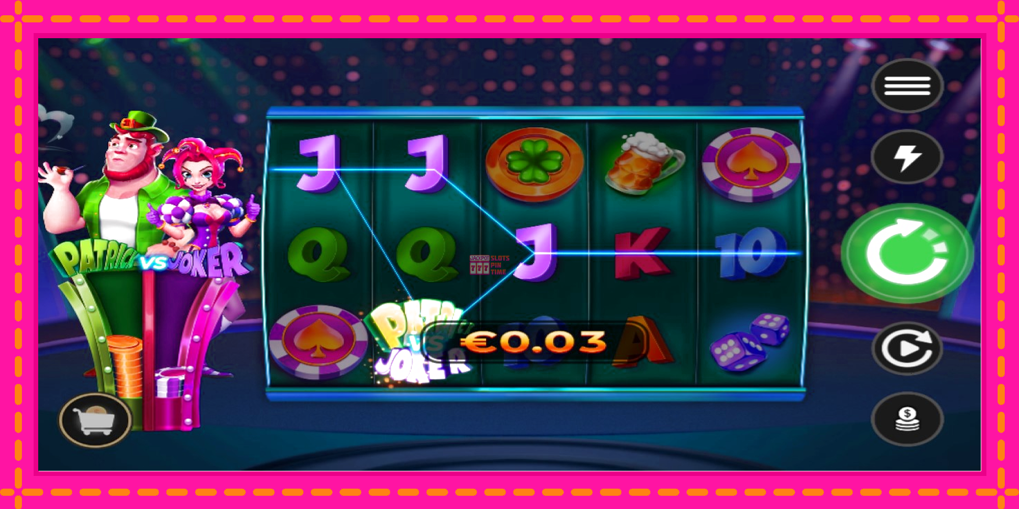 Slot machine Patrick vs Joker gratuitamente, immagine 4