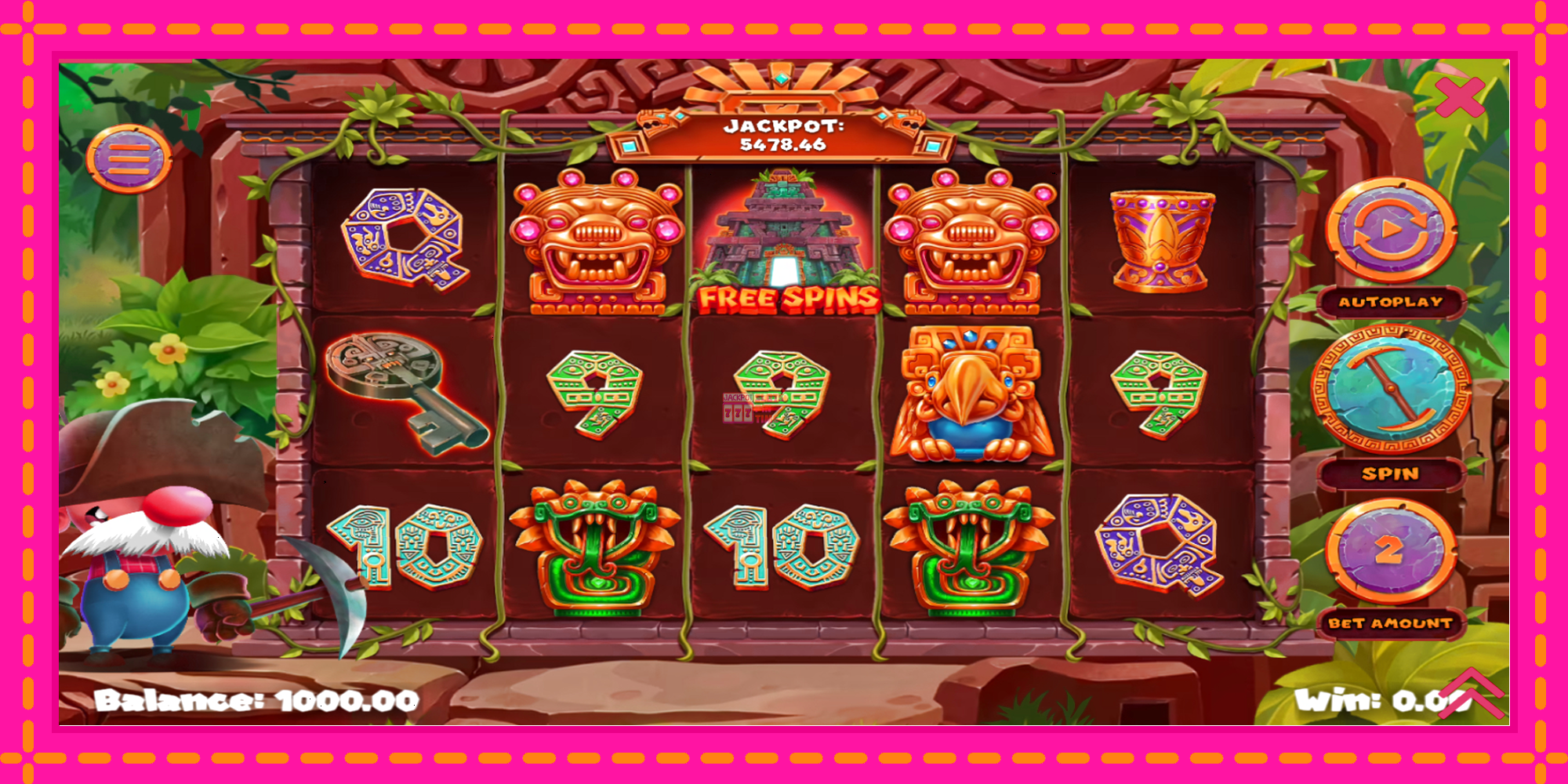 Slot machine Gold Rush Gus and the City of Riches gratuitamente, immagine 2