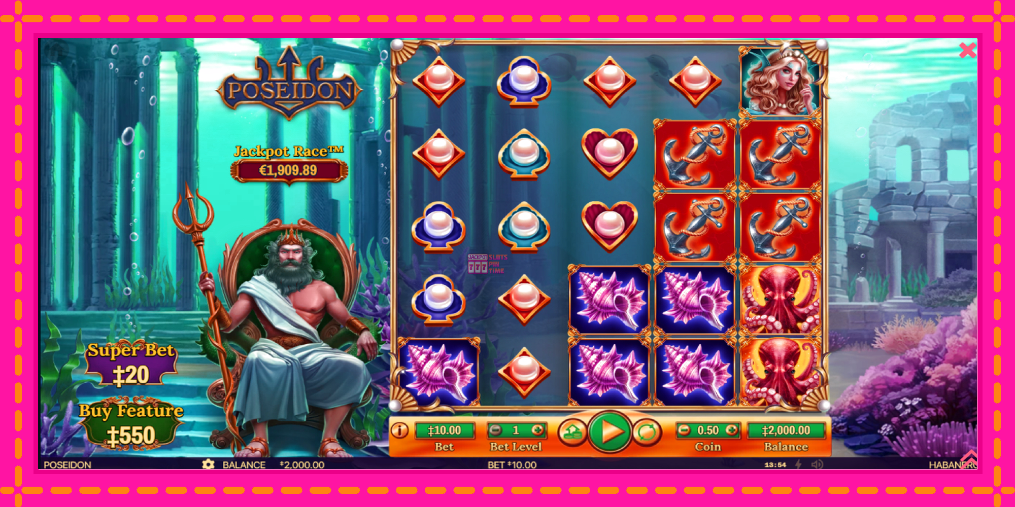 Slot machine Poseidon gratuitamente, immagine 2