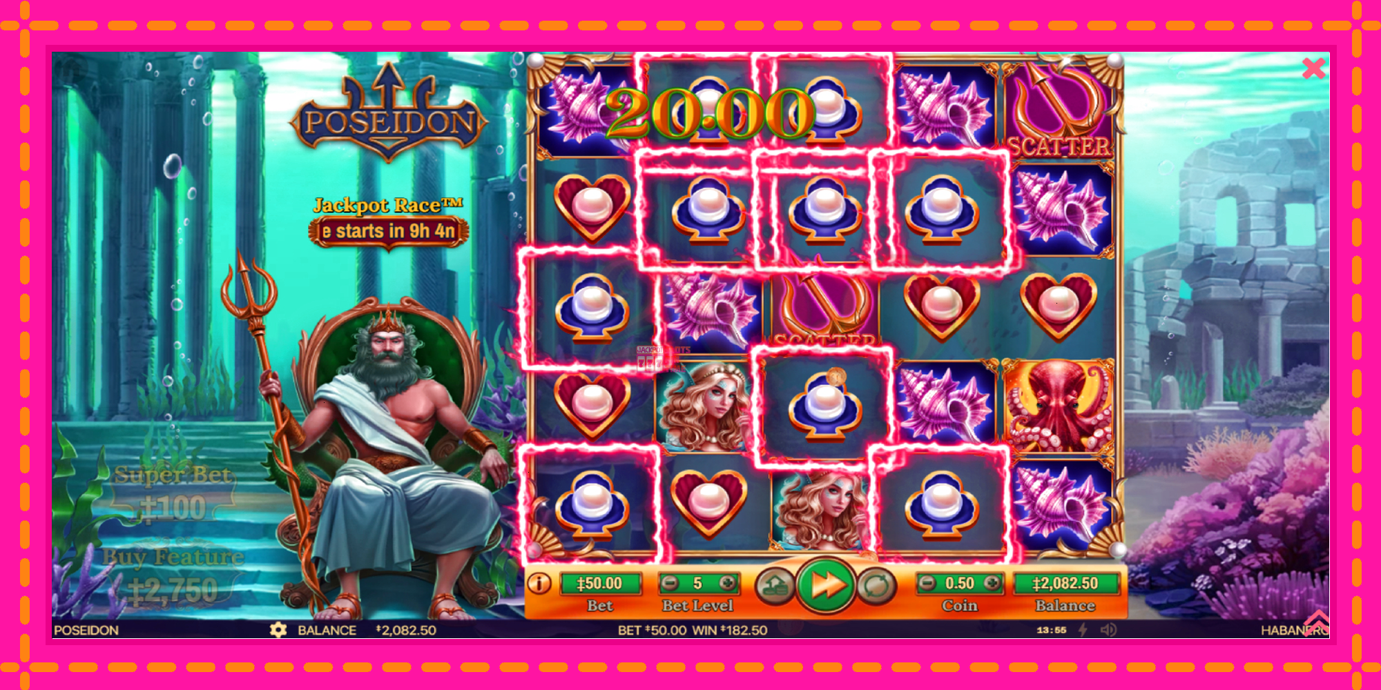 Slot machine Poseidon gratuitamente, immagine 4