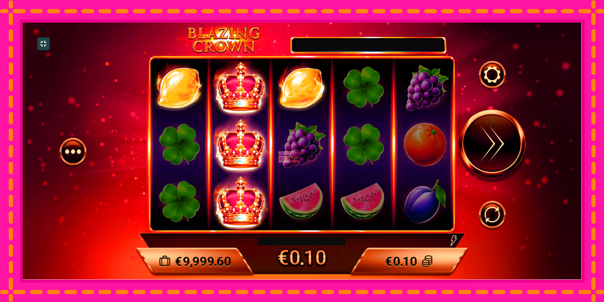 Slot machine Blazing Crown gratuitamente, immagine 2