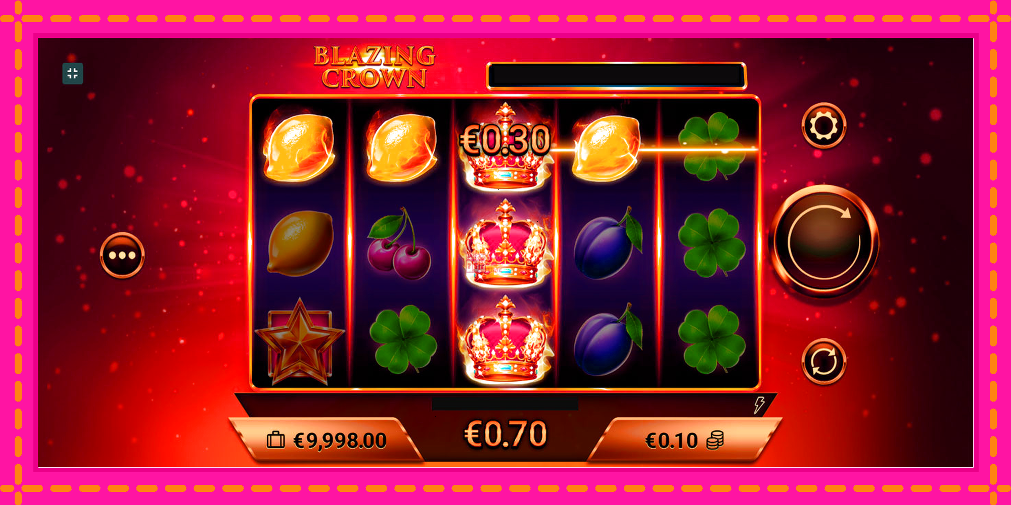 Slot machine Blazing Crown gratuitamente, immagine 5