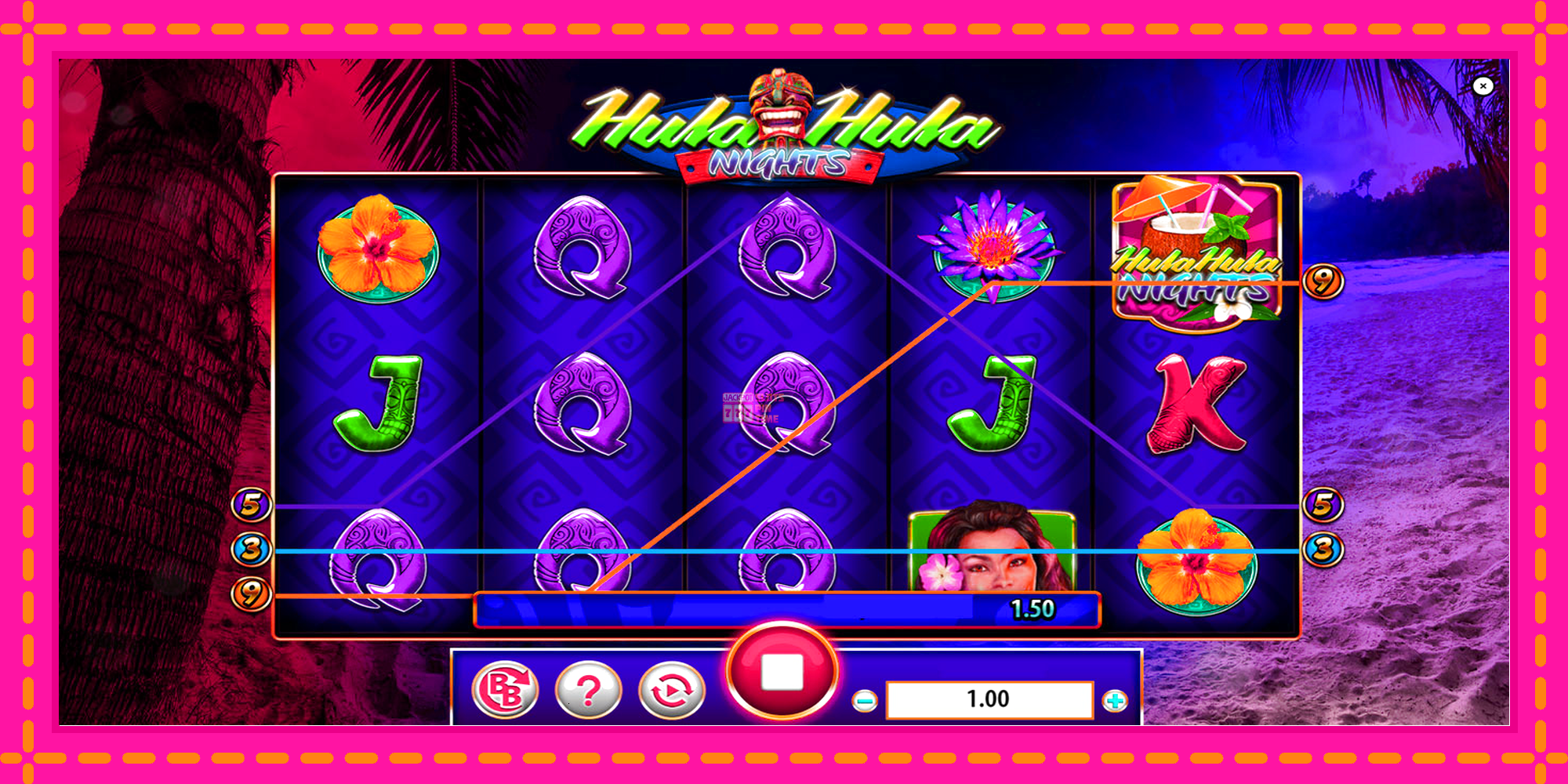 Slot machine Hula Hula Nights gratuitamente, immagine 5