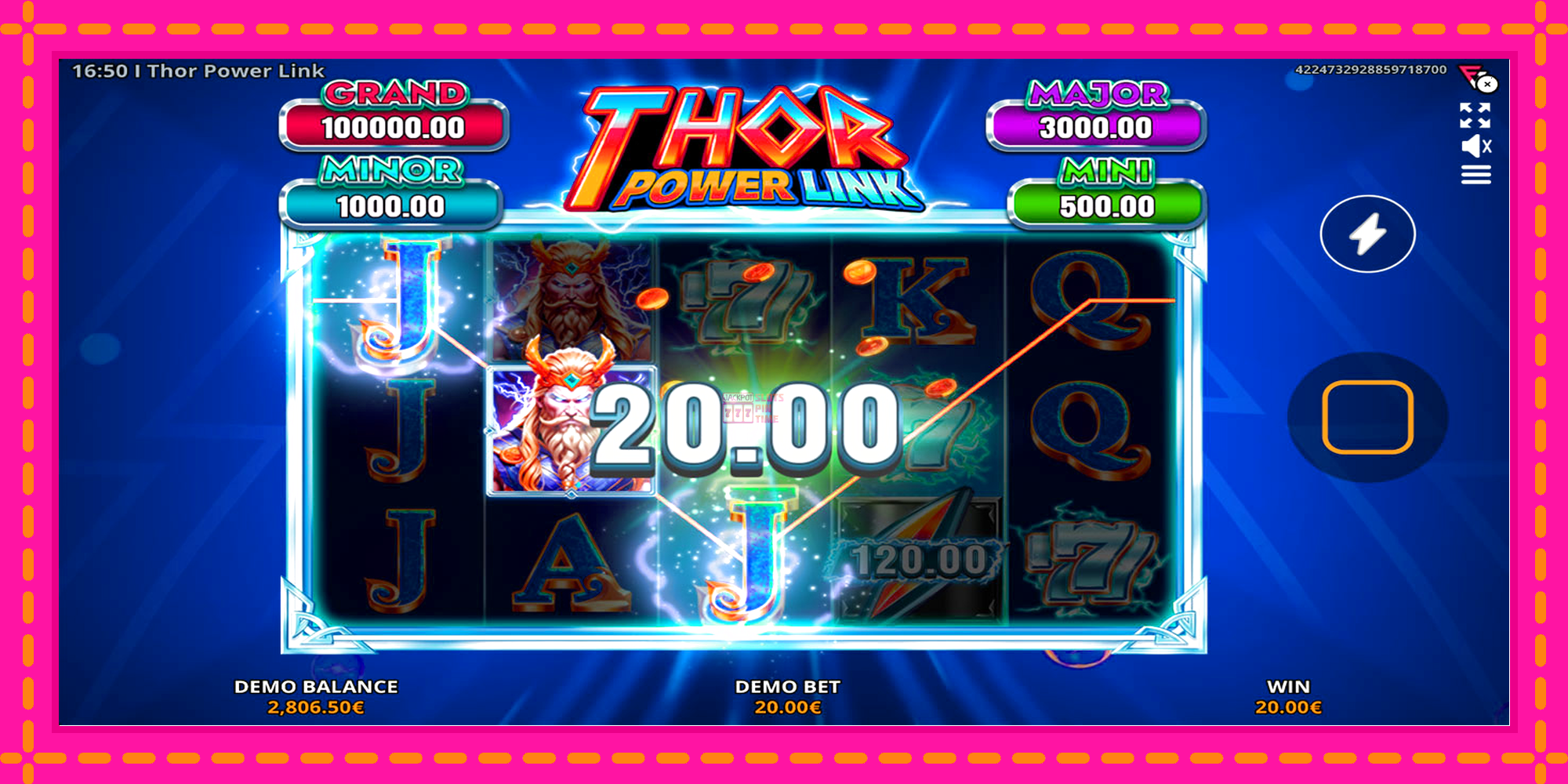 Slot machine Thor Power Link gratuitamente, immagine 5