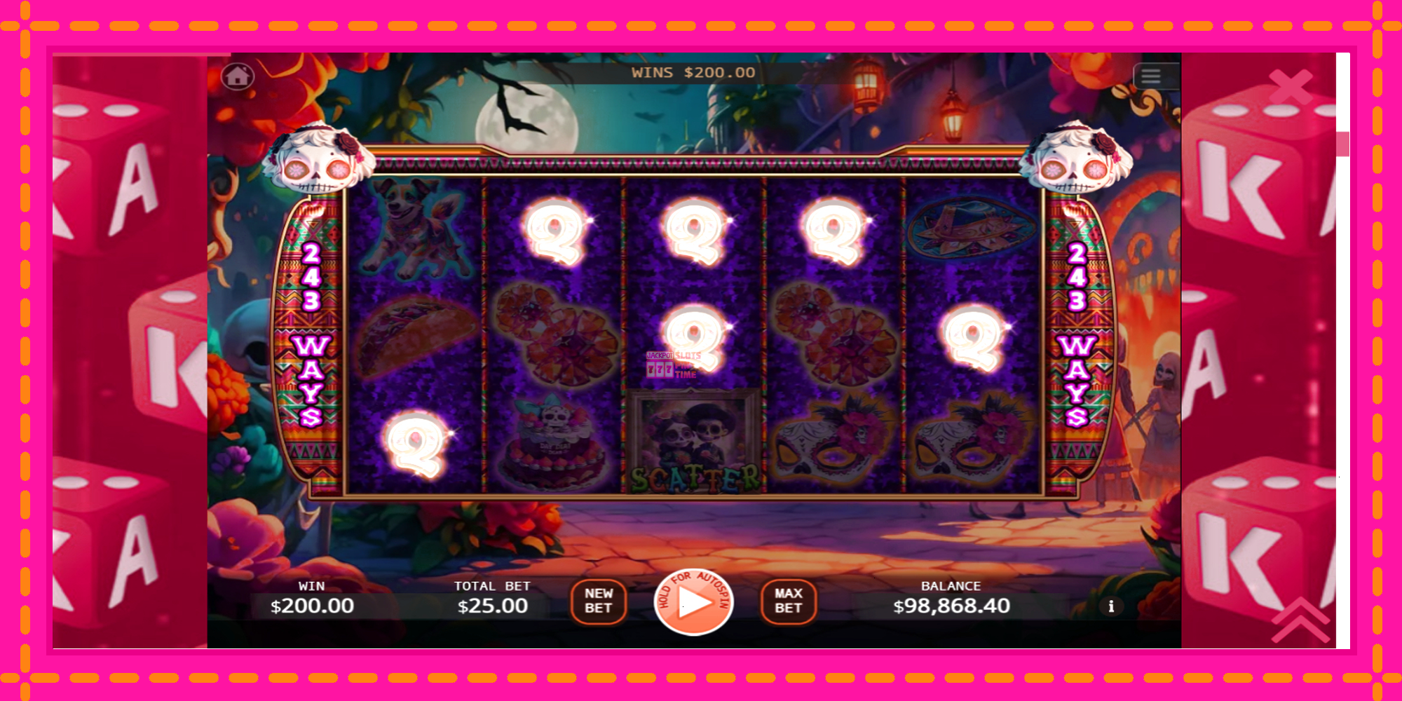 Slot machine Ofrenda Magic gratuitamente, immagine 2