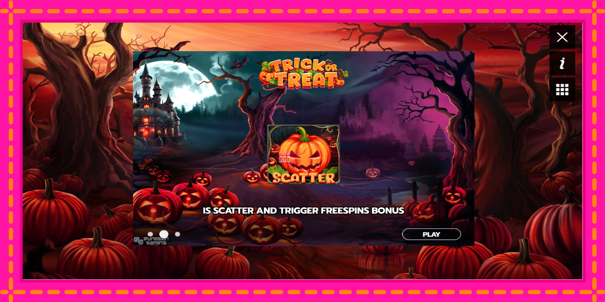 Slot machine Trick or Treat gratuitamente, immagine 1