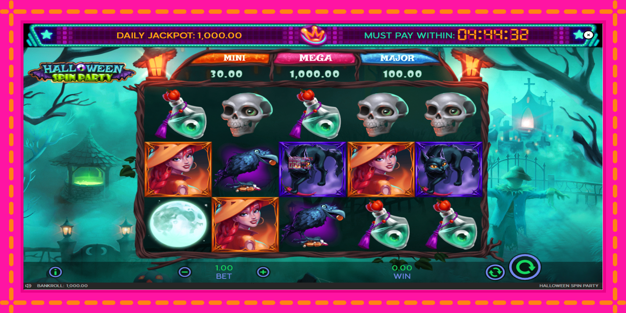 Slot machine Halloween Spin Party gratuitamente, immagine 3