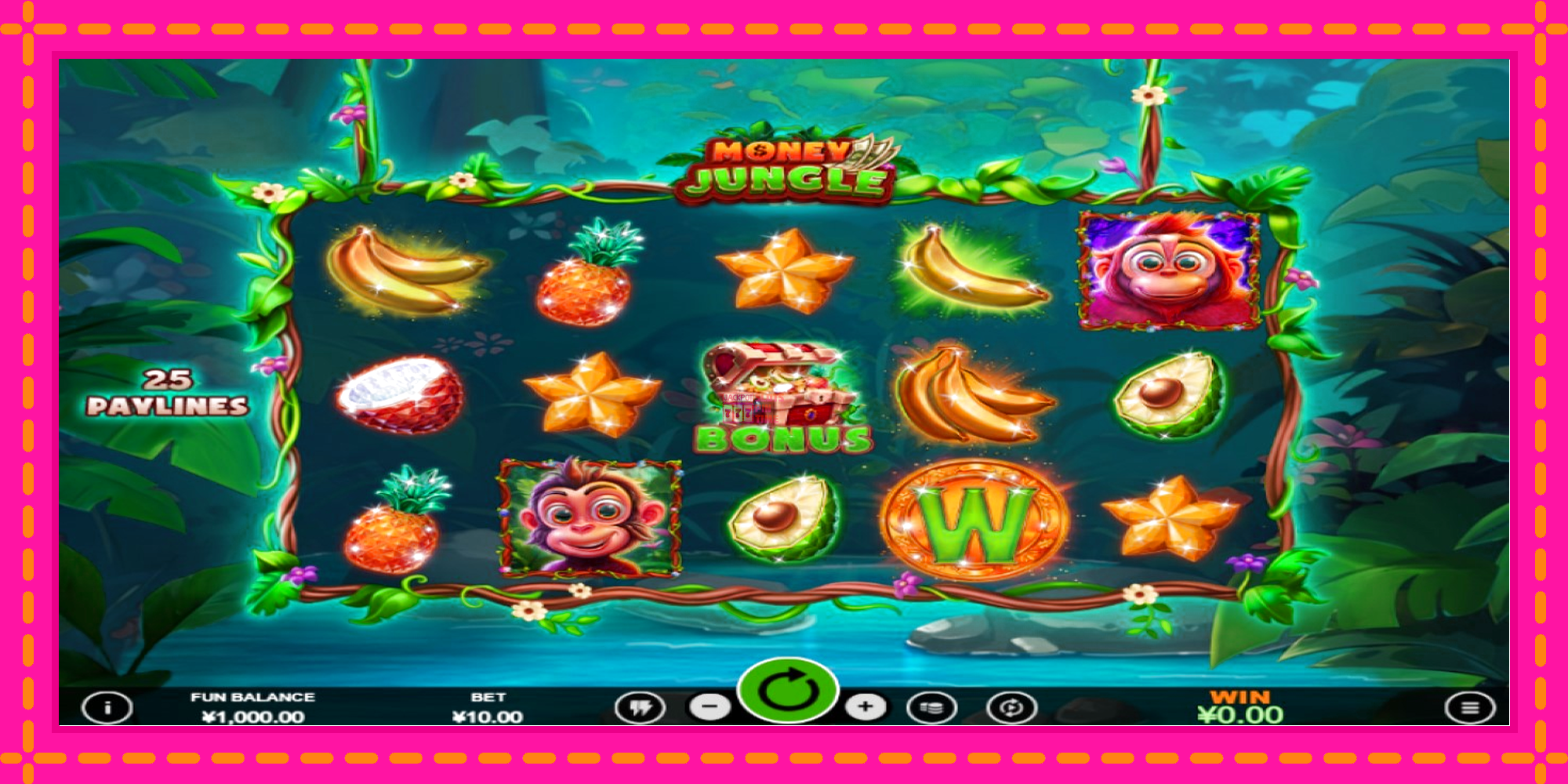 Slot machine Money Jungle gratuitamente, immagine 1