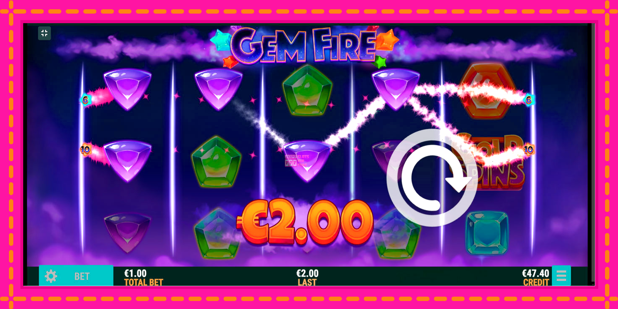 Slot machine Gem Fire gratuitamente, immagine 3