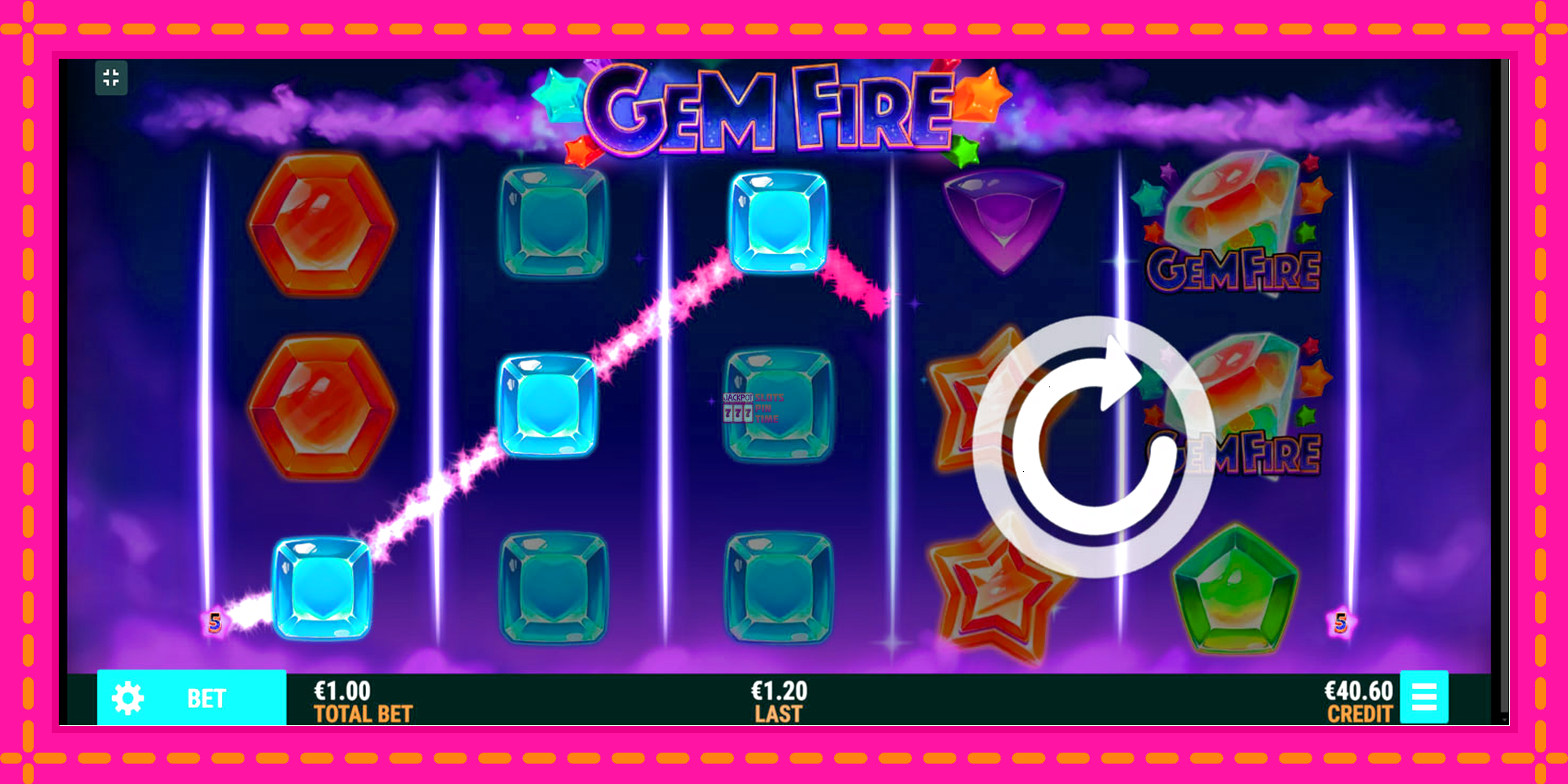 Slot machine Gem Fire gratuitamente, immagine 4