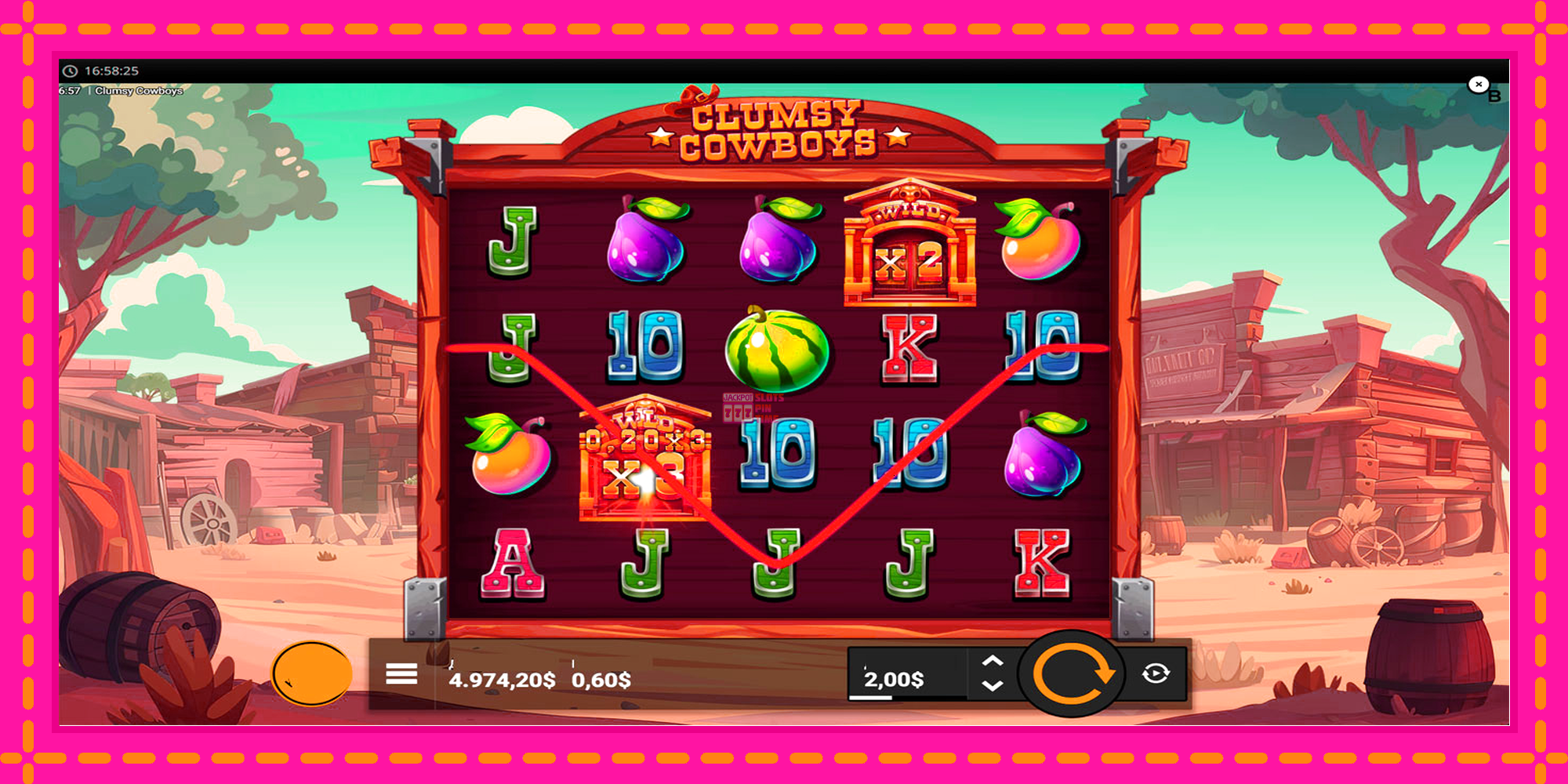 Slot machine Clumsy Cowboys gratuitamente, immagine 5