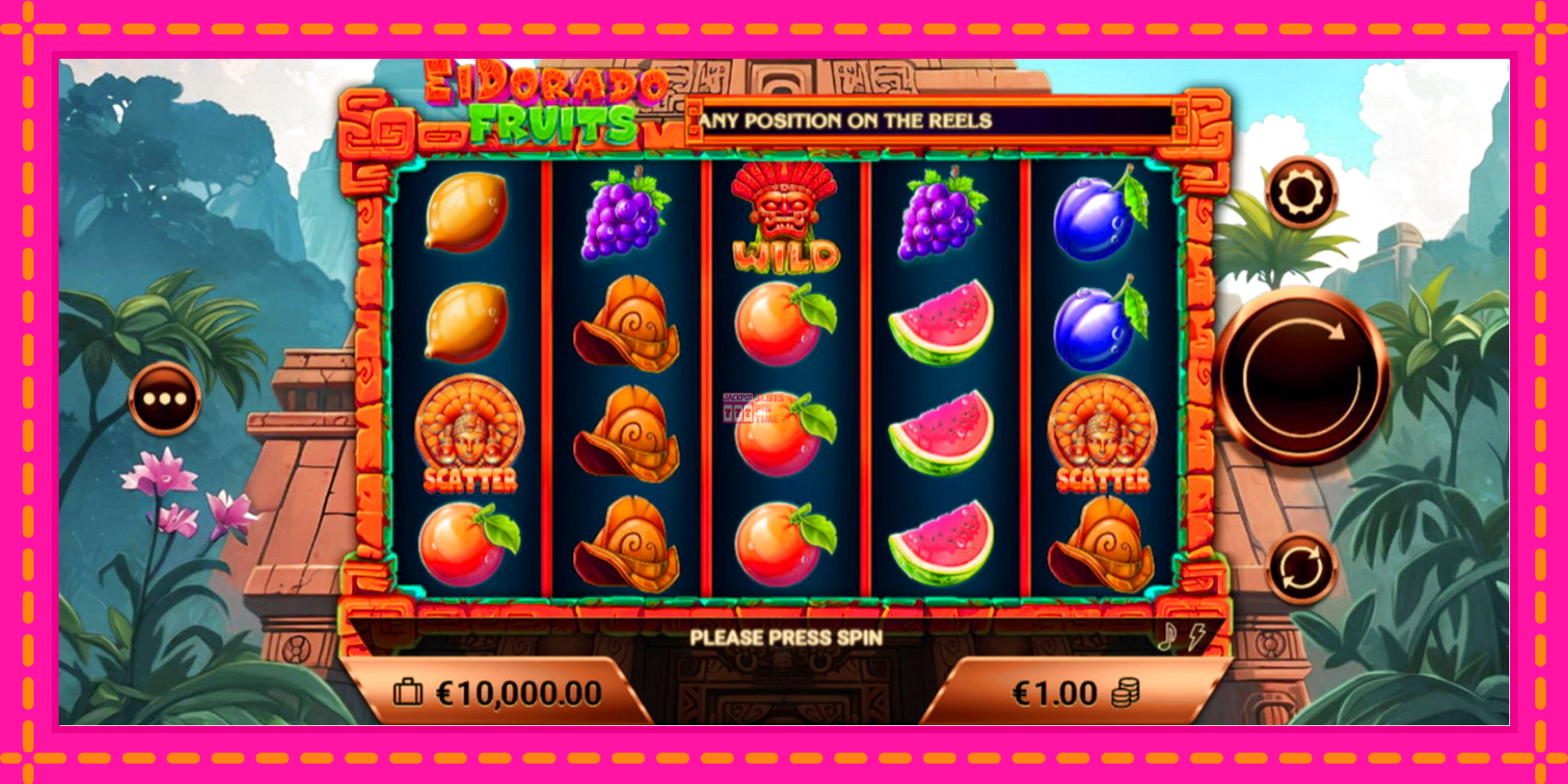 Slot machine El Dorado Fruits gratuitamente, immagine 2