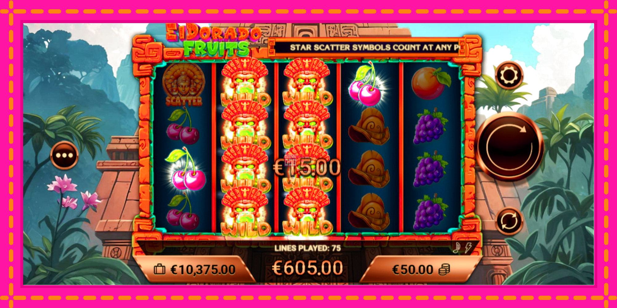 Slot machine El Dorado Fruits gratuitamente, immagine 4