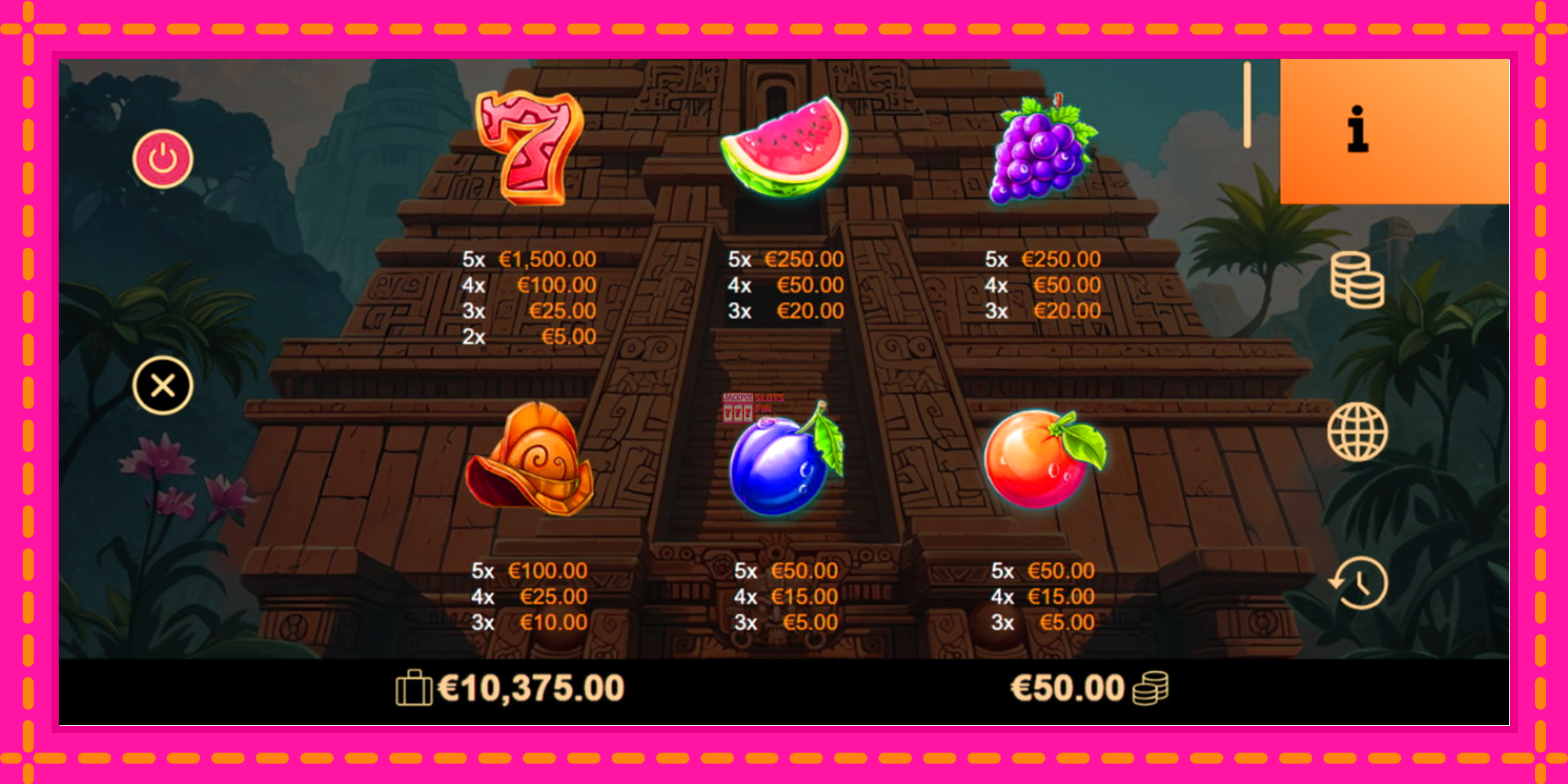 Slot machine El Dorado Fruits gratuitamente, immagine 5