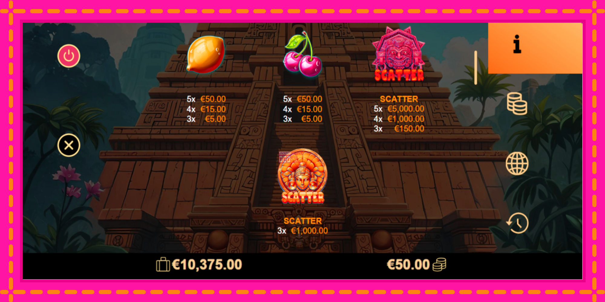 Slot machine El Dorado Fruits gratuitamente, immagine 6