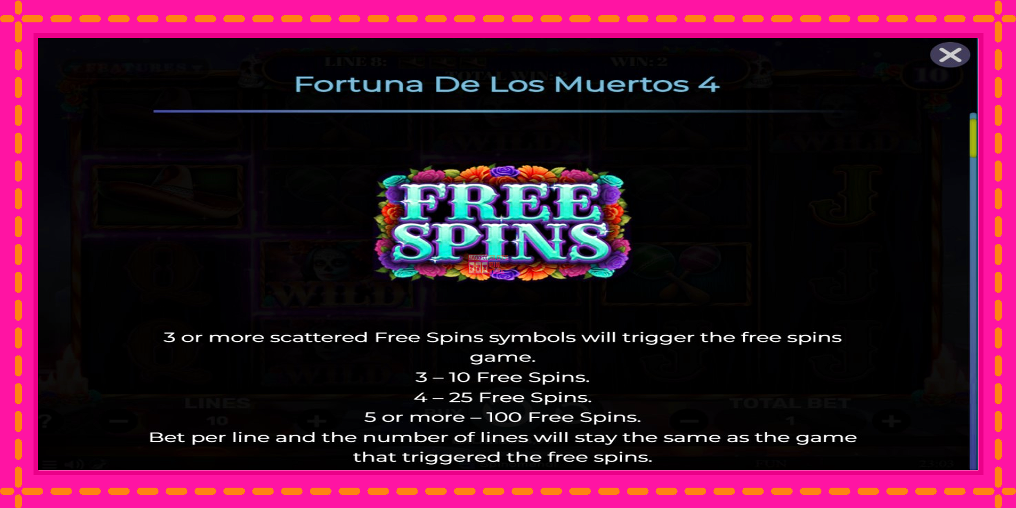 Slot machine Fortuna De Los Muertos 4 gratuitamente, immagine 4