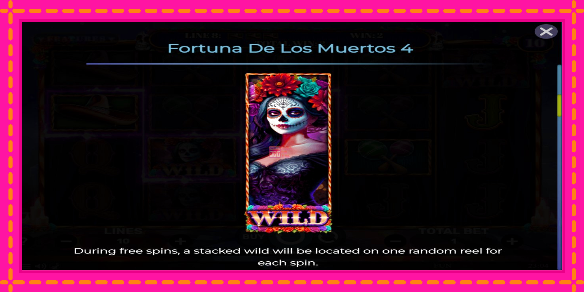 Slot machine Fortuna De Los Muertos 4 gratuitamente, immagine 5