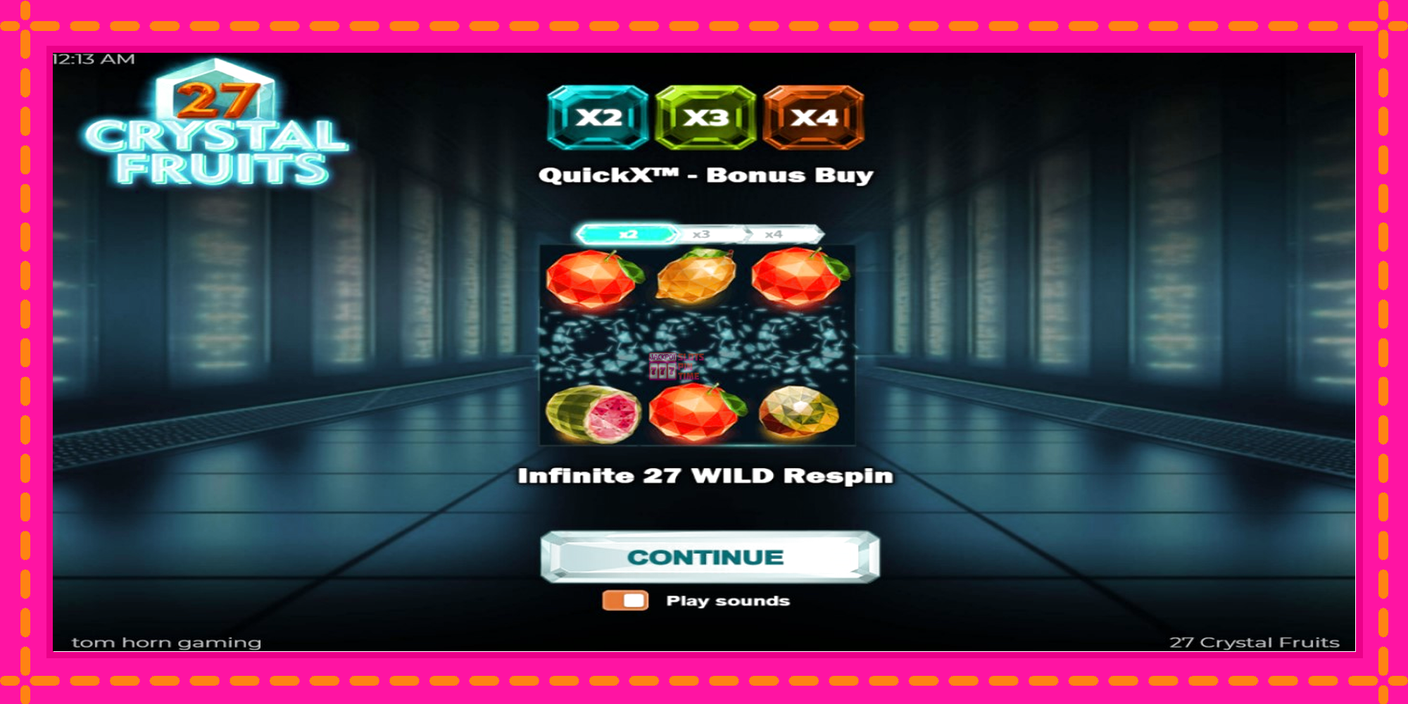 Slot machine 27 Crystal Fruits gratuitamente, immagine 1