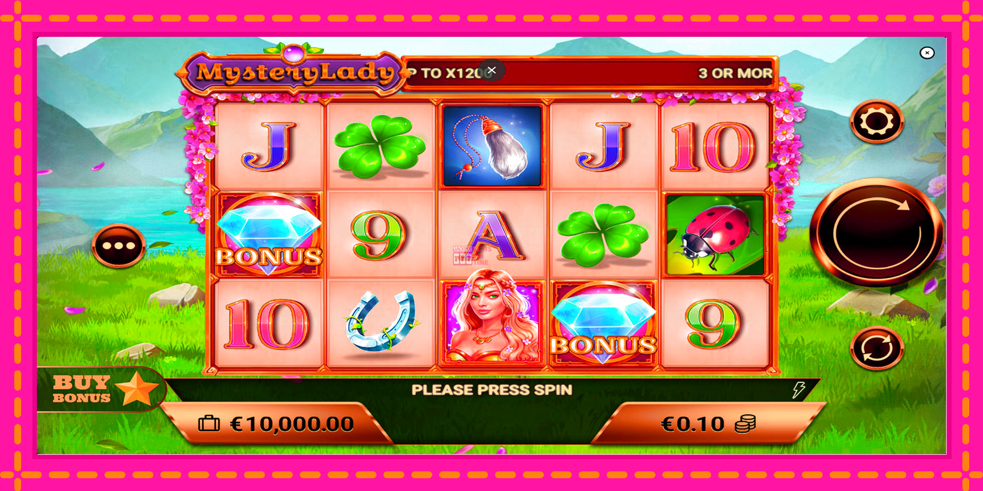 Slot machine Mystery Lady gratuitamente, immagine 1