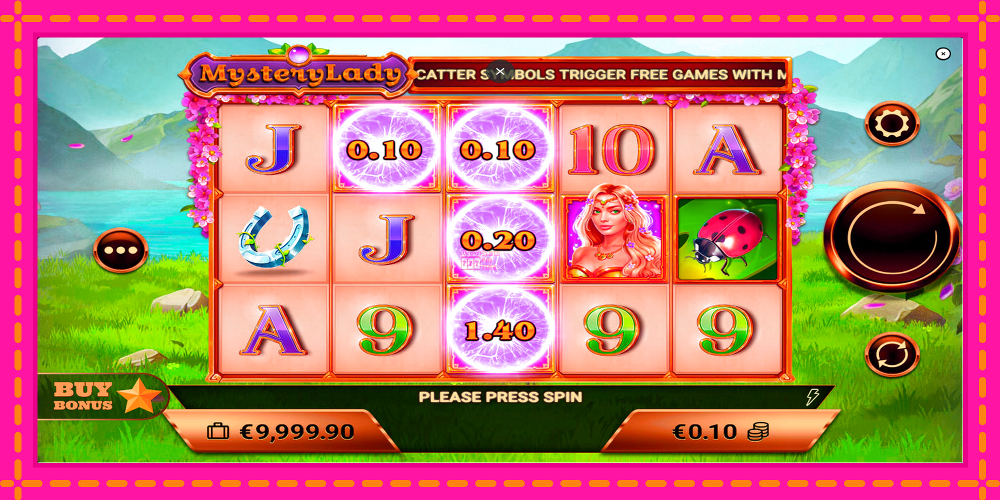 Slot machine Mystery Lady gratuitamente, immagine 2