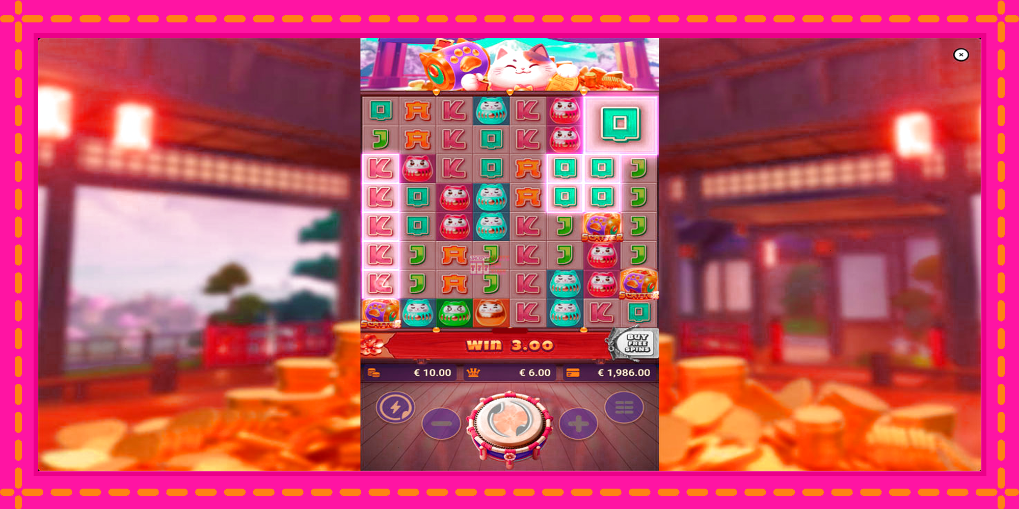 Slot machine Happy Neko gratuitamente, immagine 2