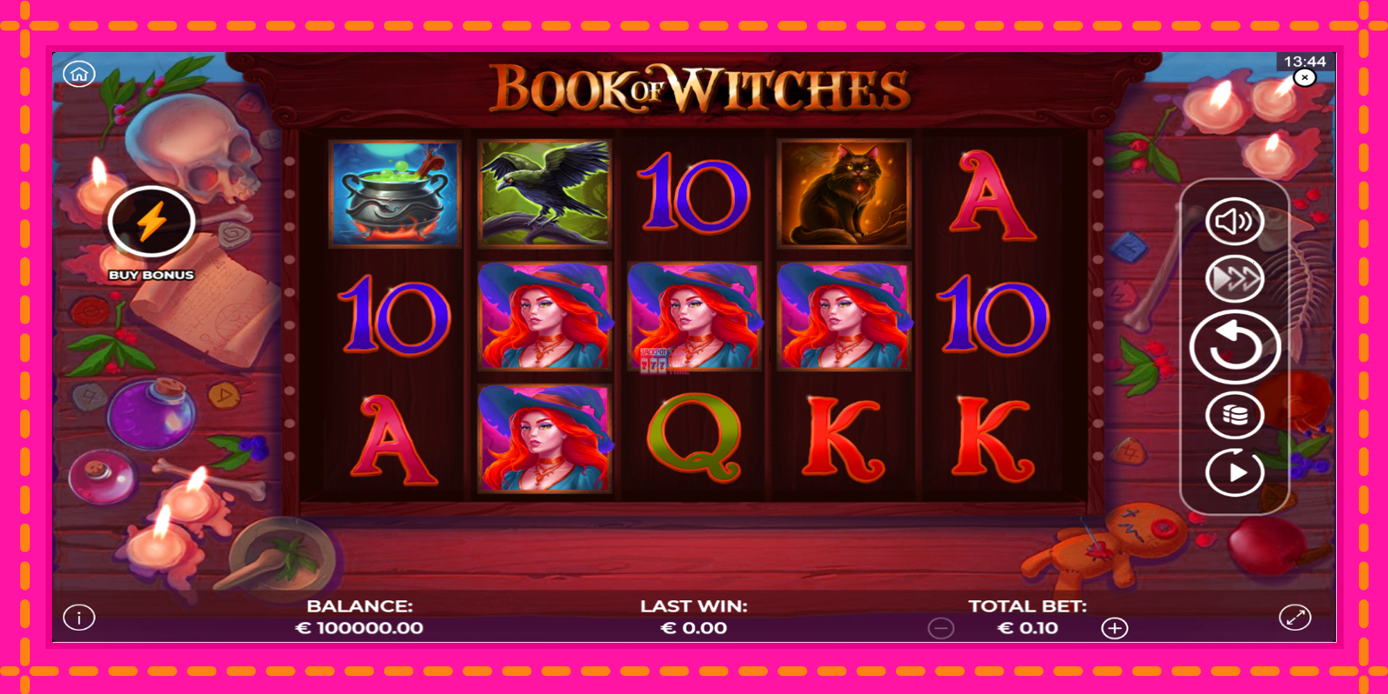 Slot machine Book of Witches gratuitamente, immagine 2