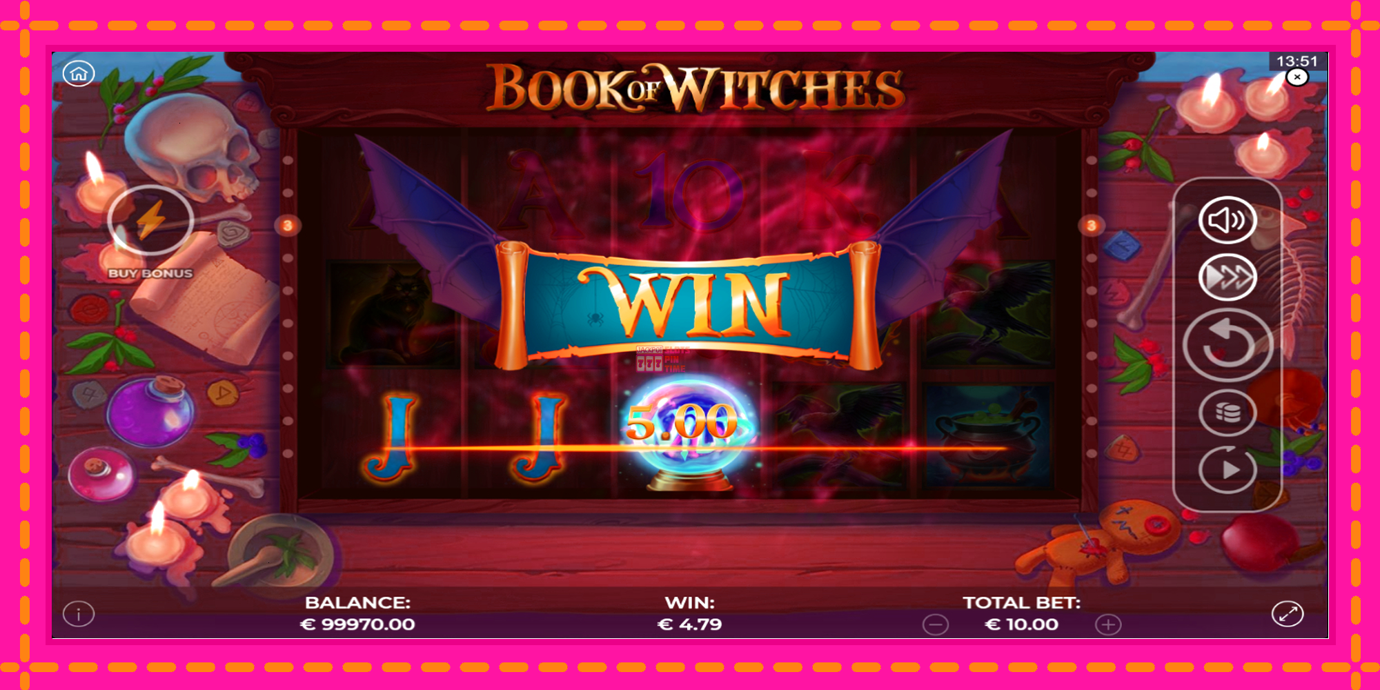 Slot machine Book of Witches gratuitamente, immagine 3