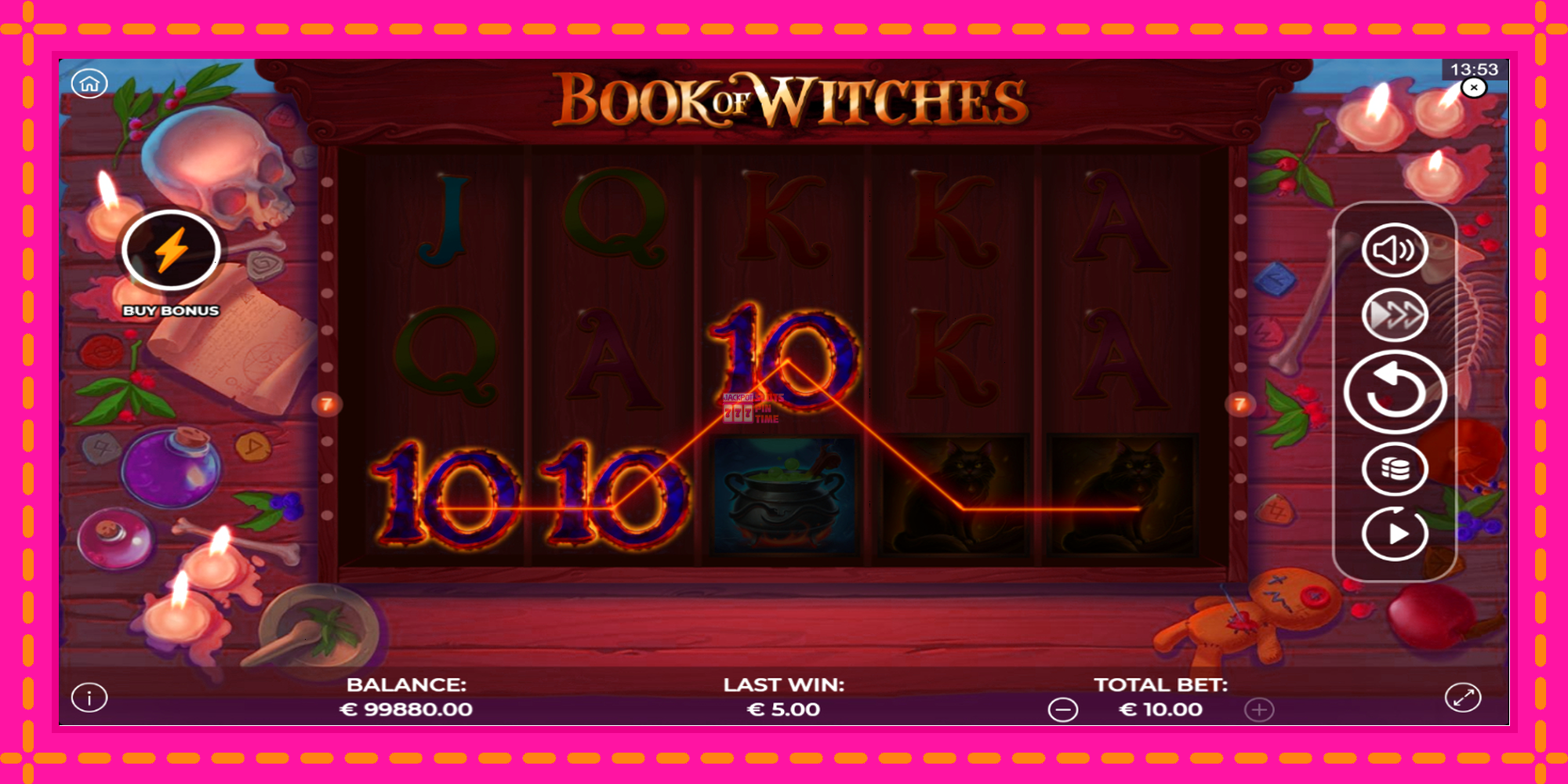 Slot machine Book of Witches gratuitamente, immagine 4