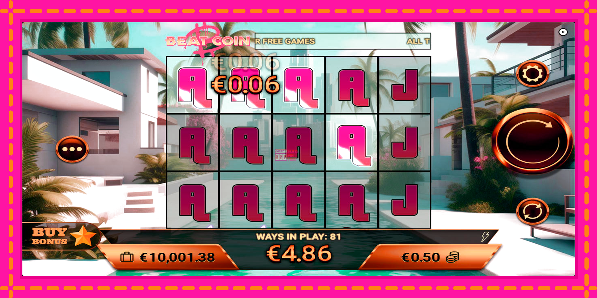 Slot machine Beat Coin gratuitamente, immagine 3