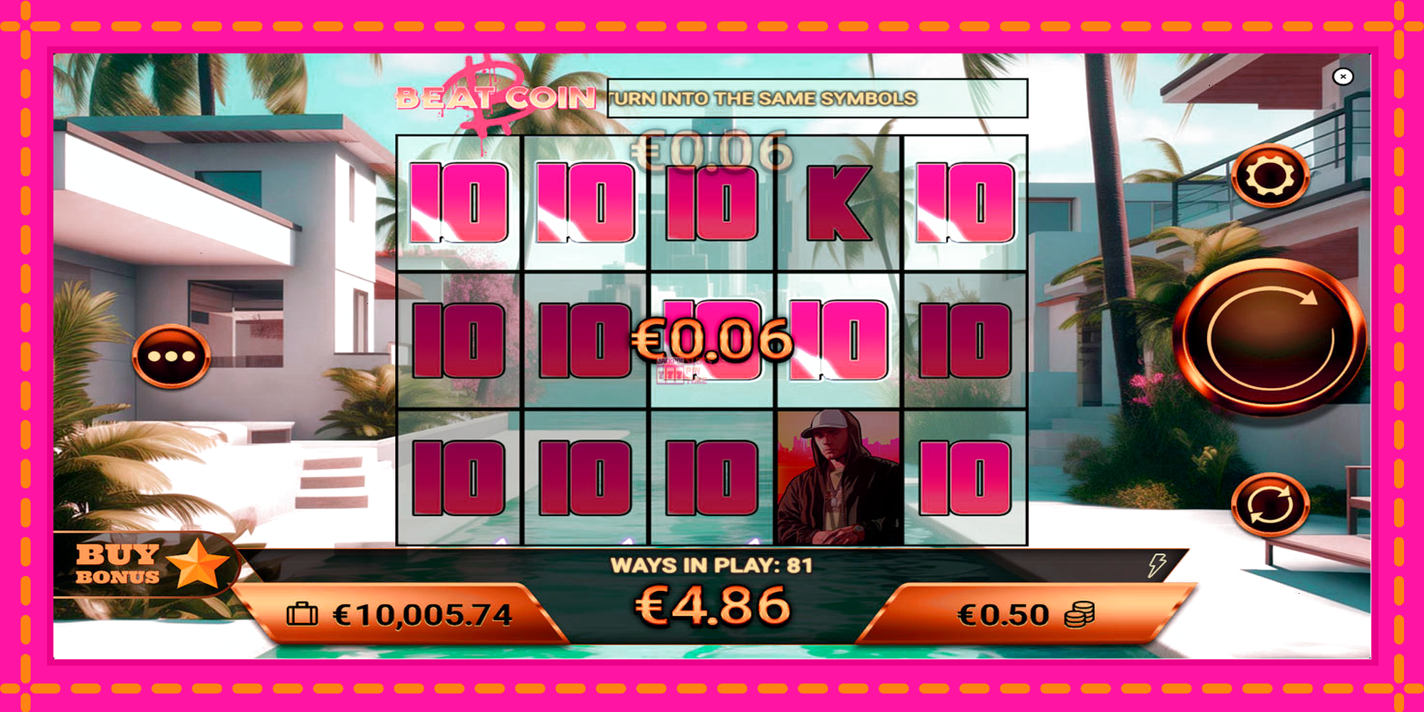 Slot machine Beat Coin gratuitamente, immagine 4