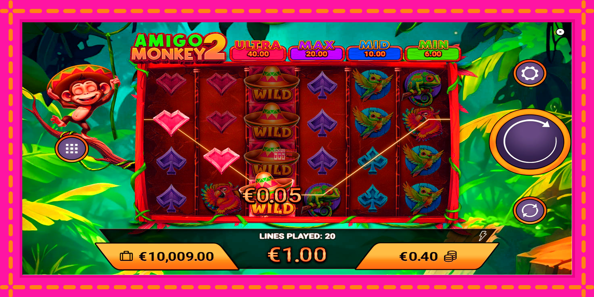 Slot machine Amigo Monkey 2 gratuitamente, immagine 3