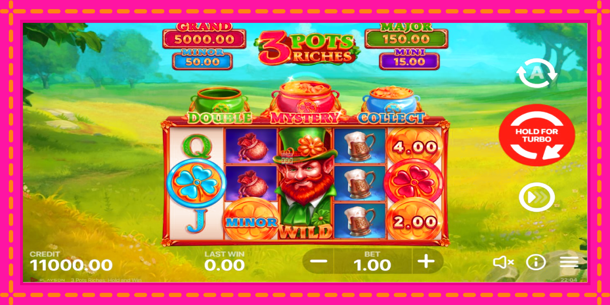 Slot machine 3 Pots Riches: Hold and Win gratuitamente, immagine 2