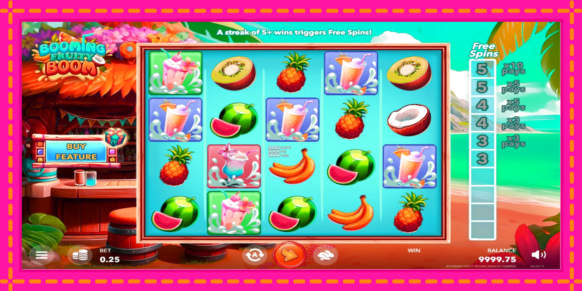 Slot machine Booming Fruity Boom gratuitamente, immagine 2