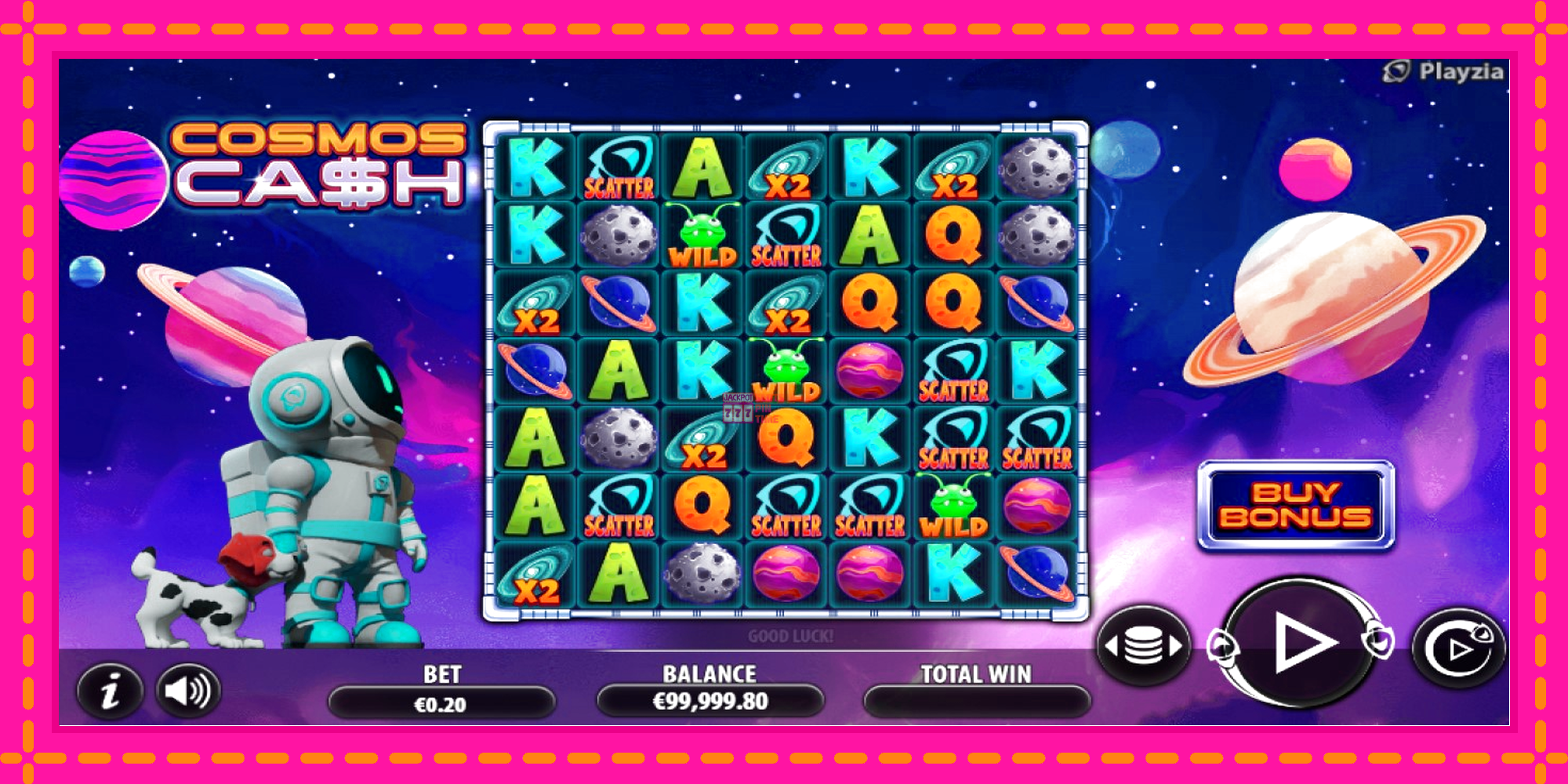 Slot machine Cosmos Cash gratuitamente, immagine 2