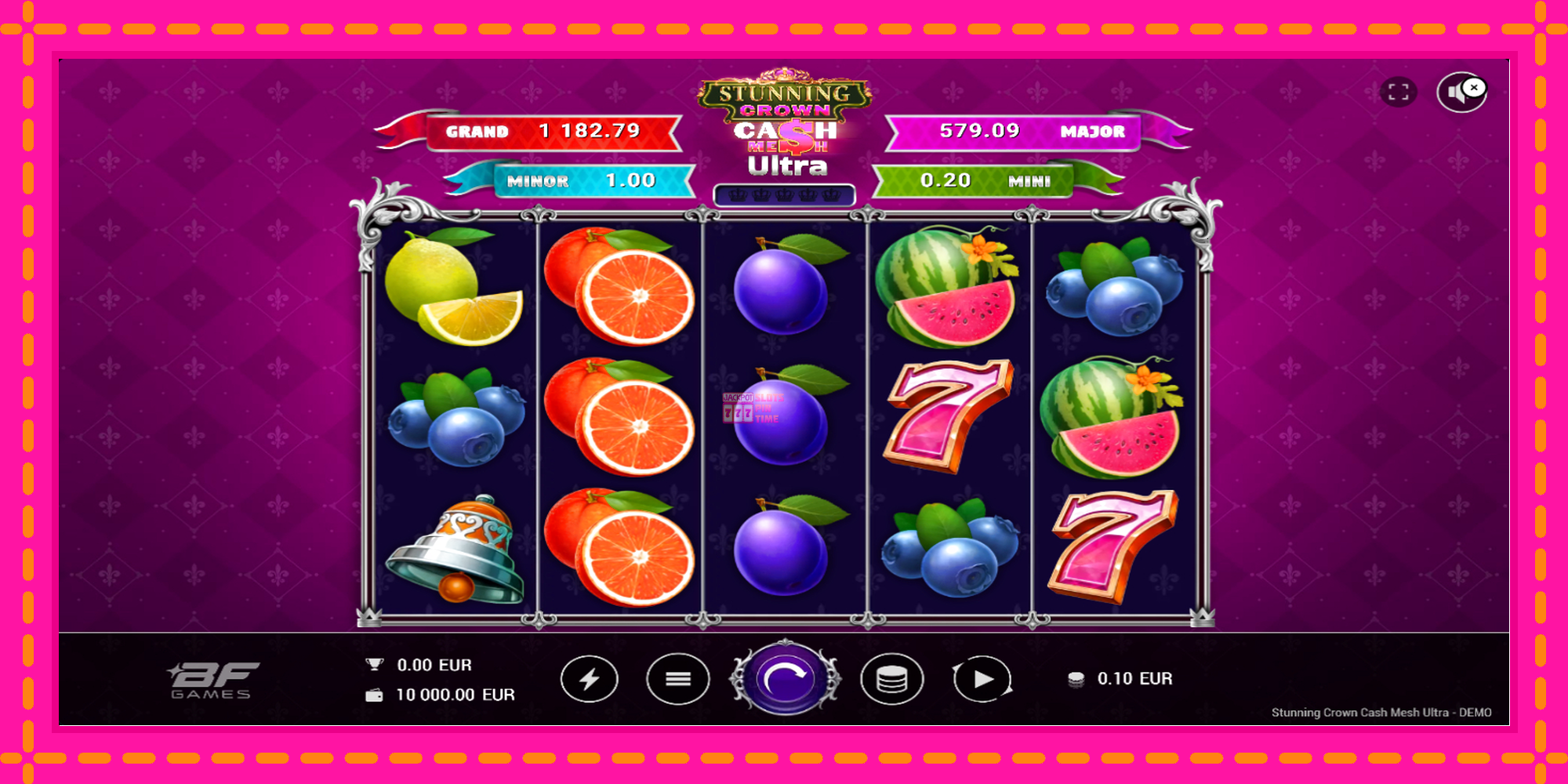 Slot machine Stunning Crown Cash Mesh Ultra gratuitamente, immagine 2