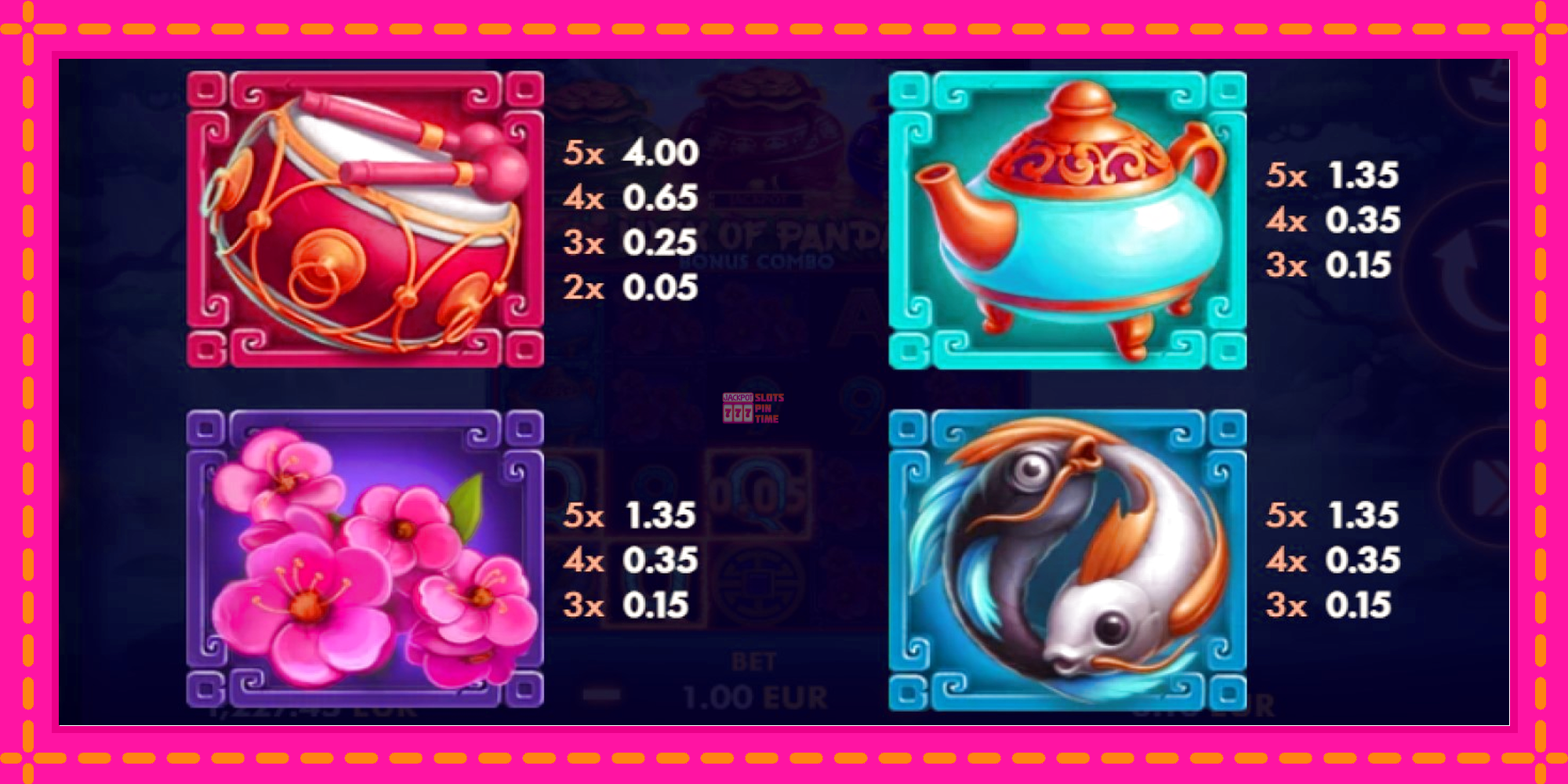 Slot machine Luck of Panda Bonus Combo gratuitamente, immagine 4