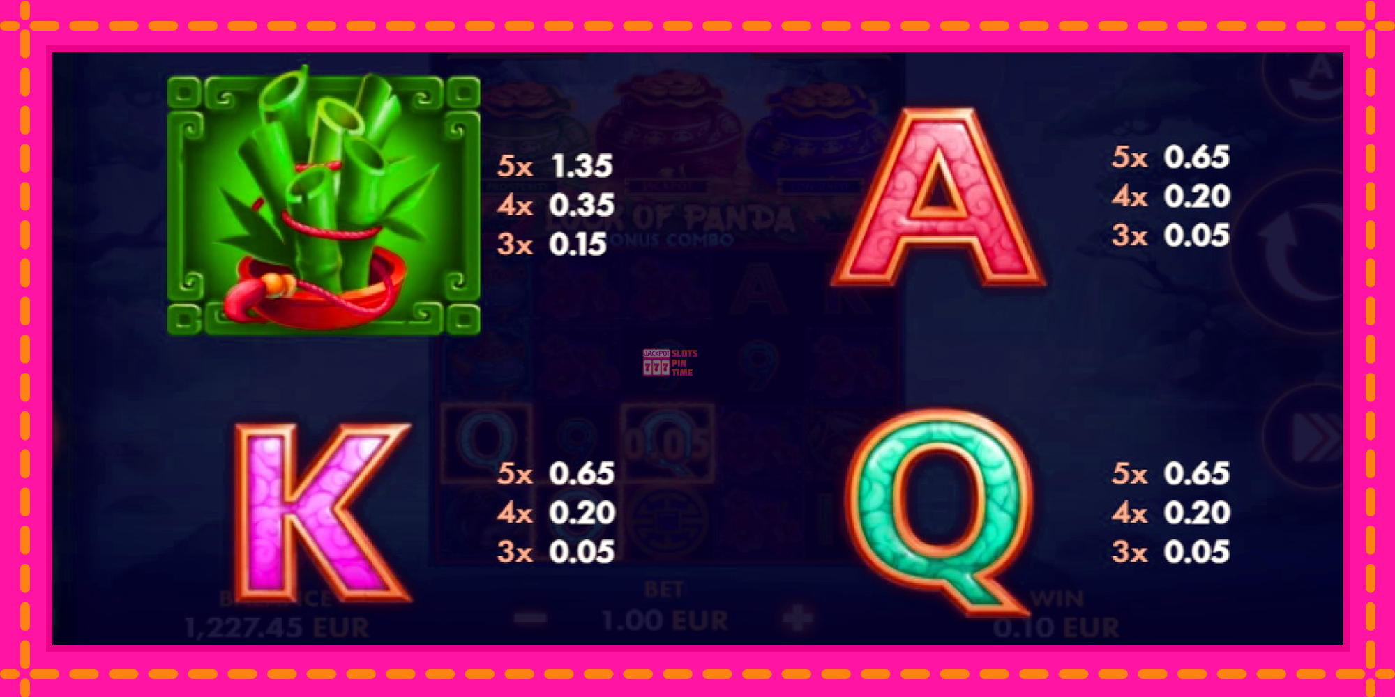 Slot machine Luck of Panda Bonus Combo gratuitamente, immagine 5