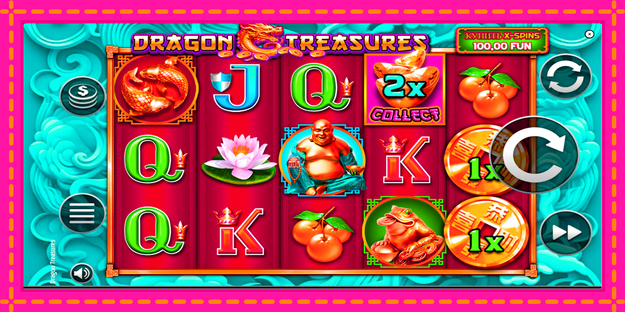 Slot machine Dragon Treasures gratuitamente, immagine 2