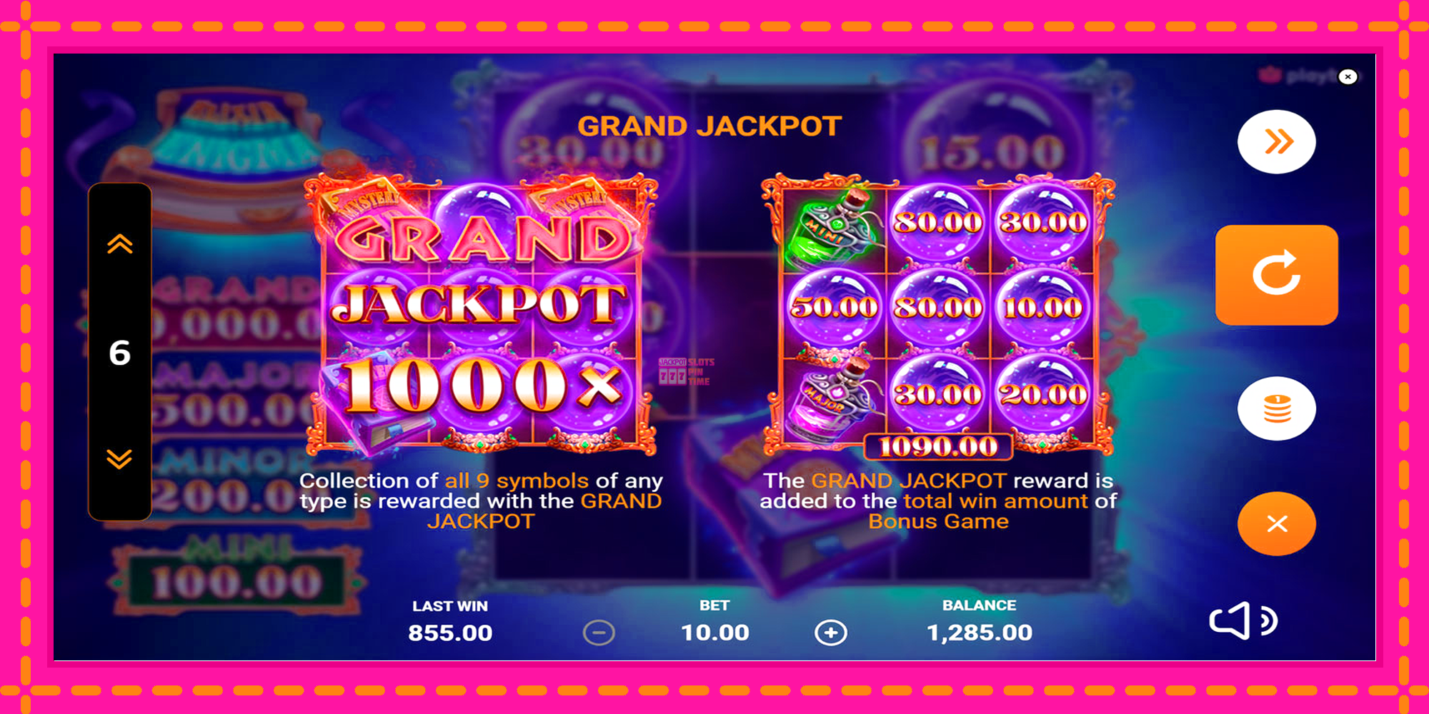 Slot machine Elixir Enigma gratuitamente, immagine 7