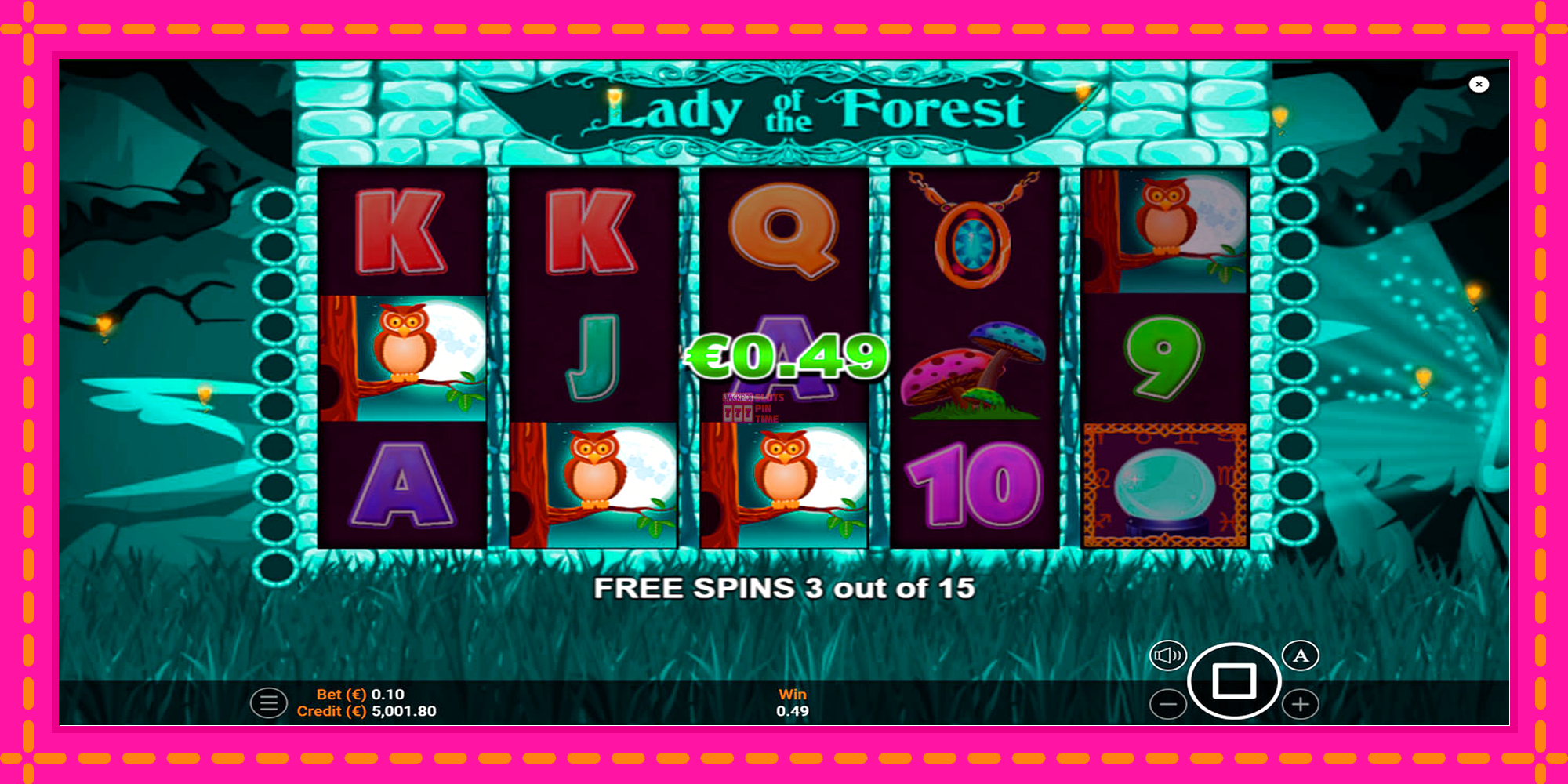 Slot machine Lady of the Forest gratuitamente, immagine 3