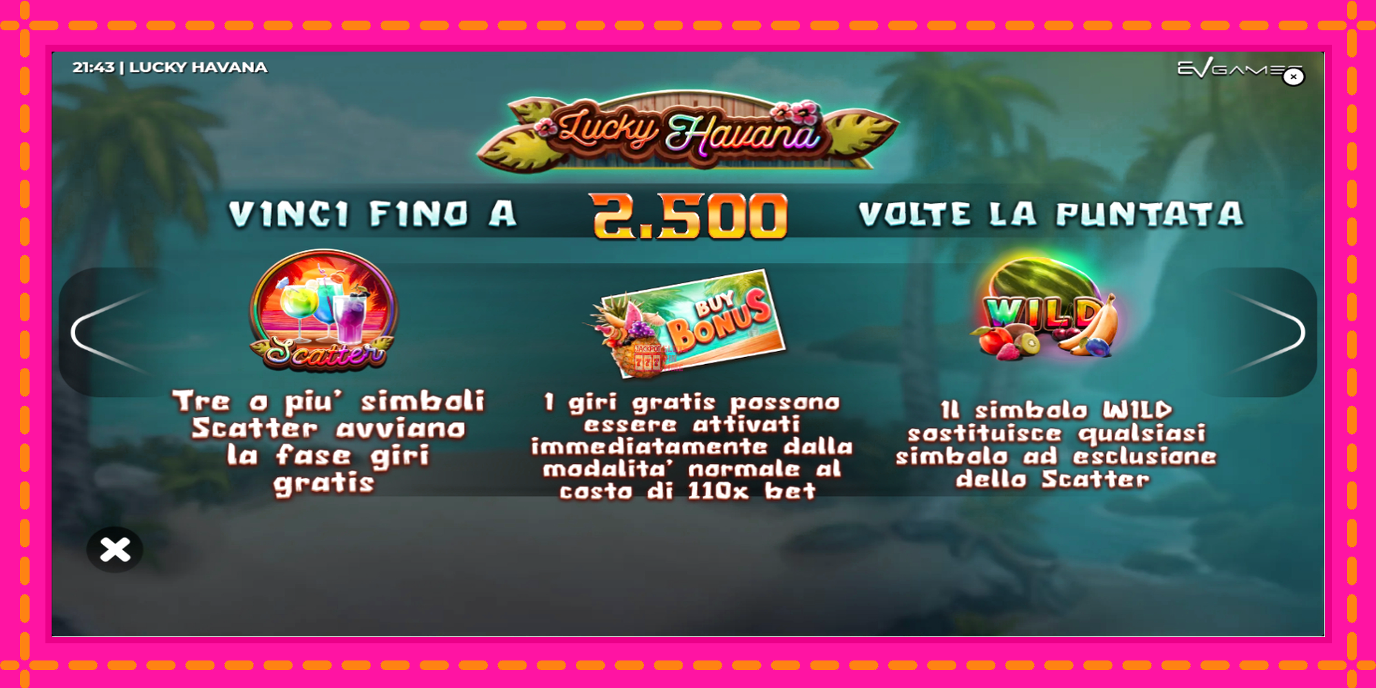 Slot machine Lucky Havana gratuitamente, immagine 5