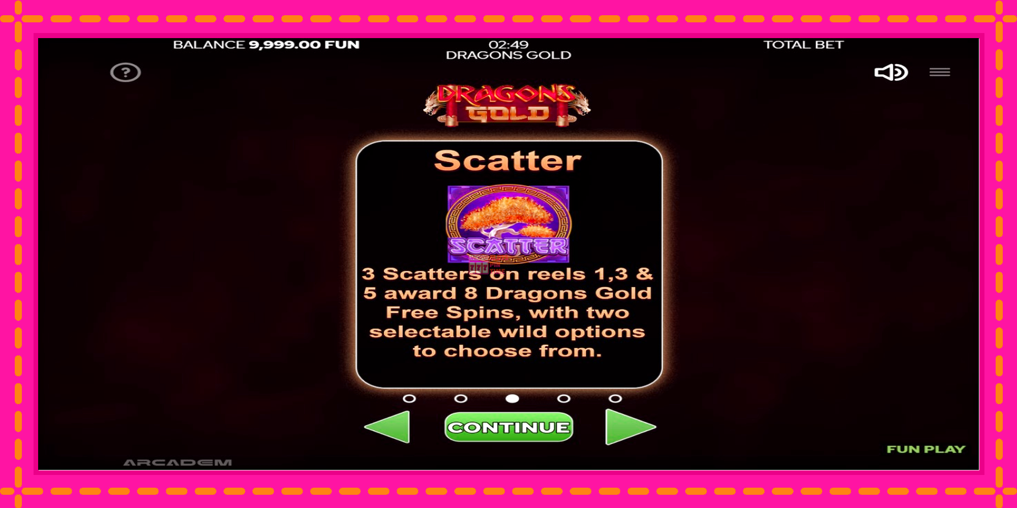 Slot machine Dragons Gold gratuitamente, immagine 5