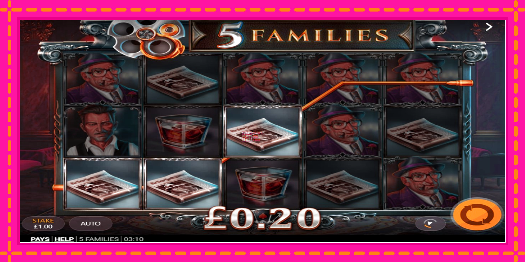 Slot machine 5 Families gratuitamente, immagine 3