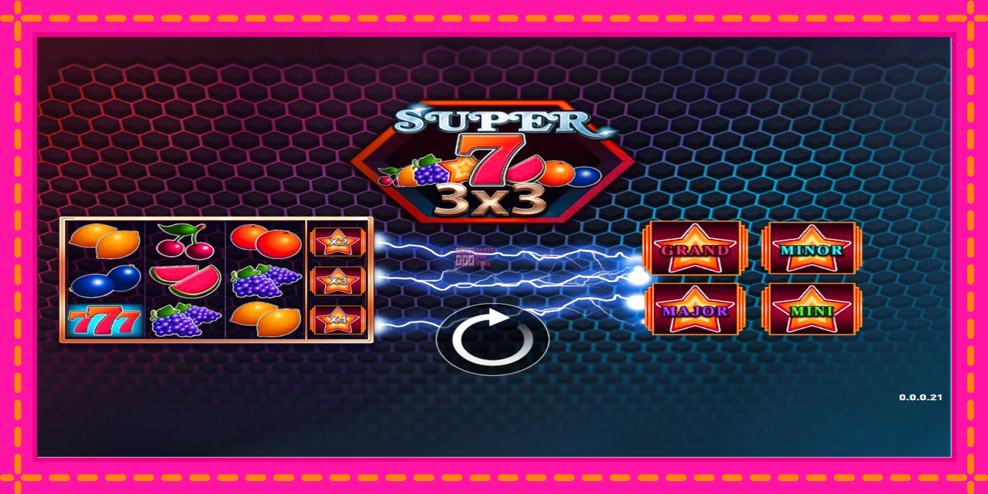 Slot machine Super 7 3x3 gratuitamente, immagine 1