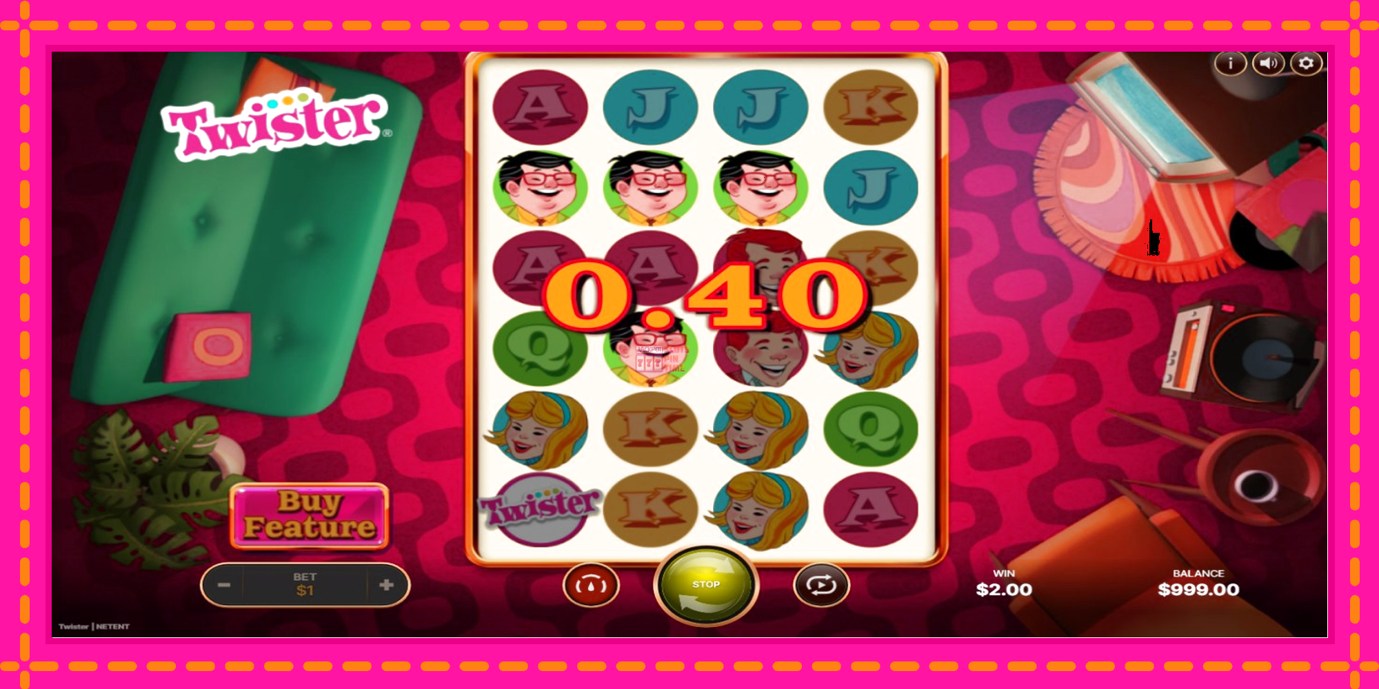 Slot machine Twister gratuitamente, immagine 3