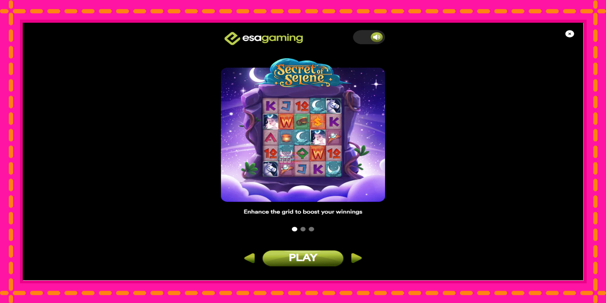 Slot machine Secret of Selene gratuitamente, immagine 1