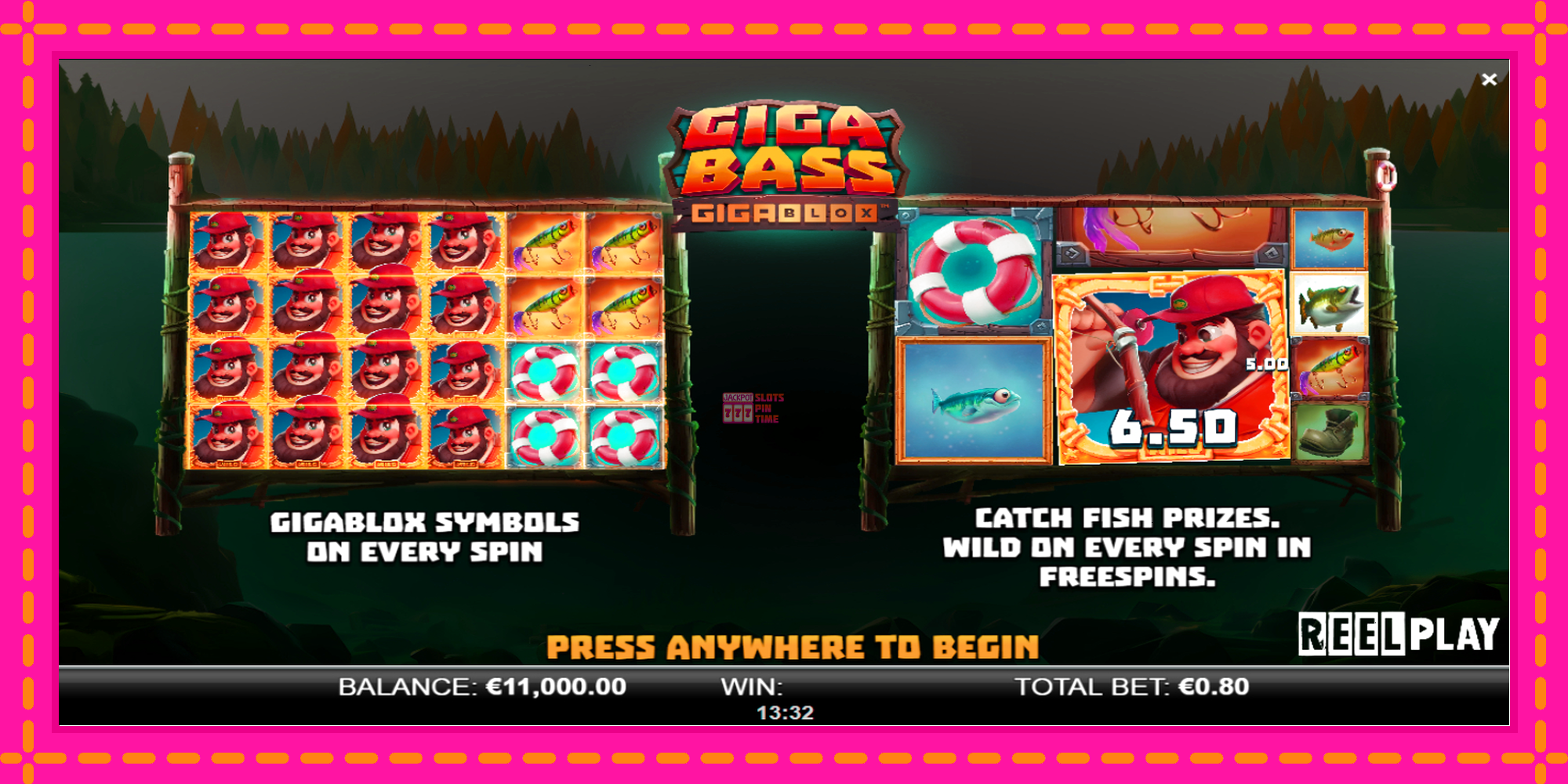 Slot machine Giga Bass Gigablox gratuitamente, immagine 1