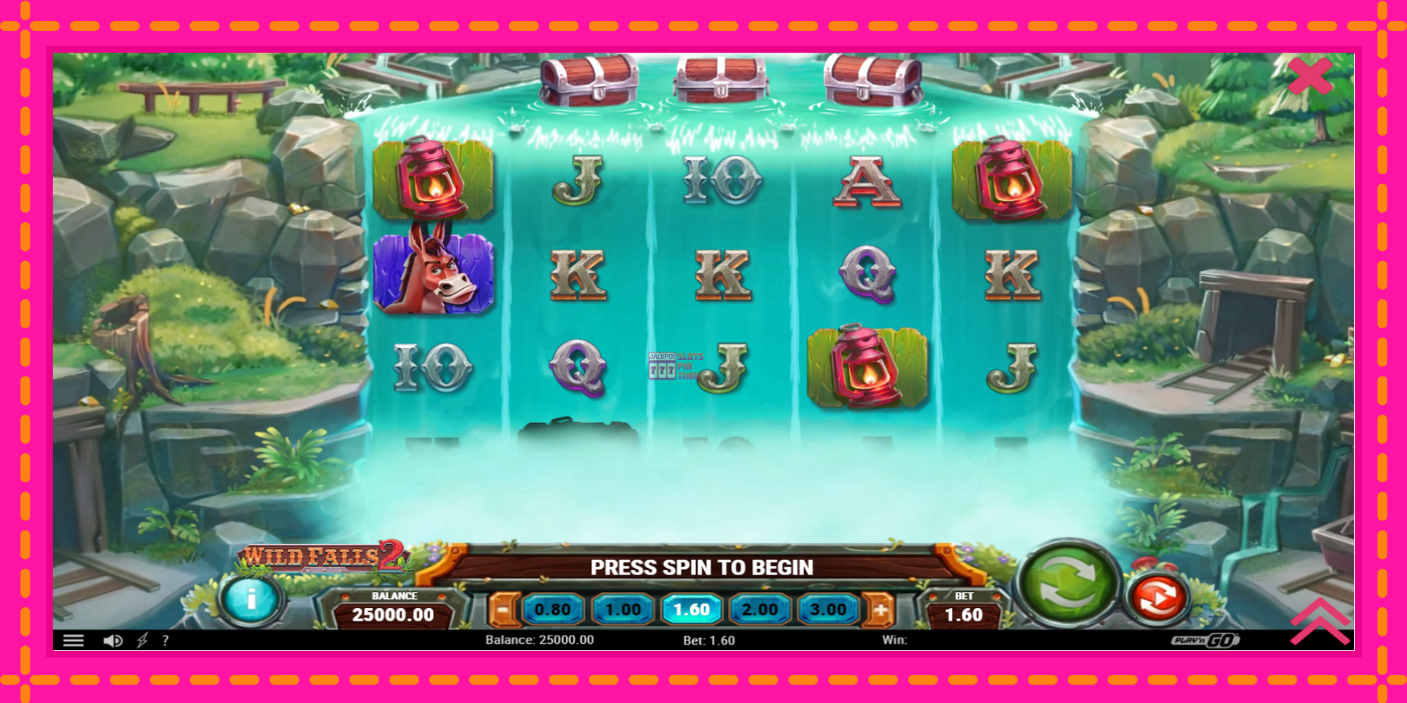 Slot machine Wild Falls 2 gratuitamente, immagine 2