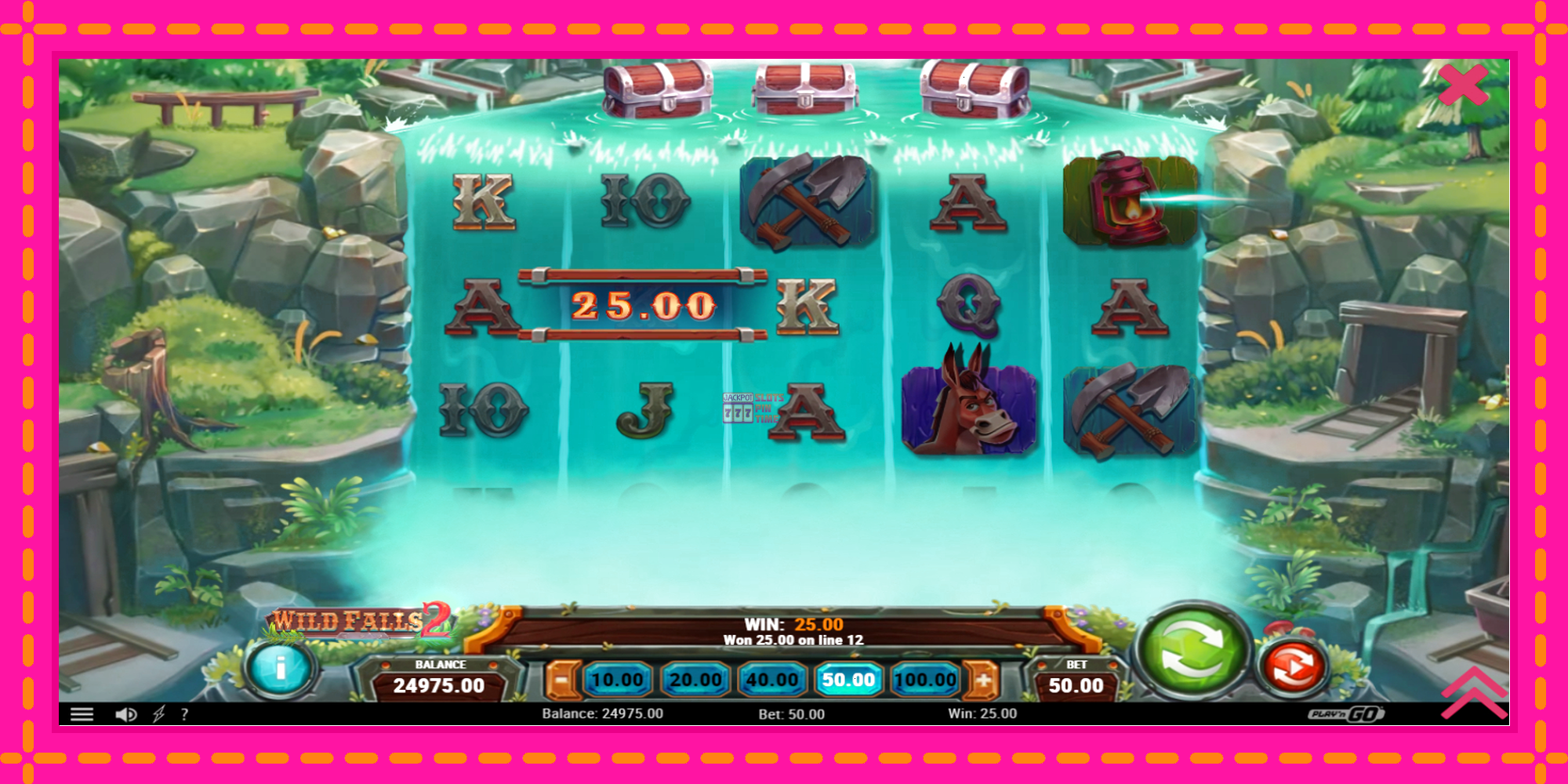 Slot machine Wild Falls 2 gratuitamente, immagine 3